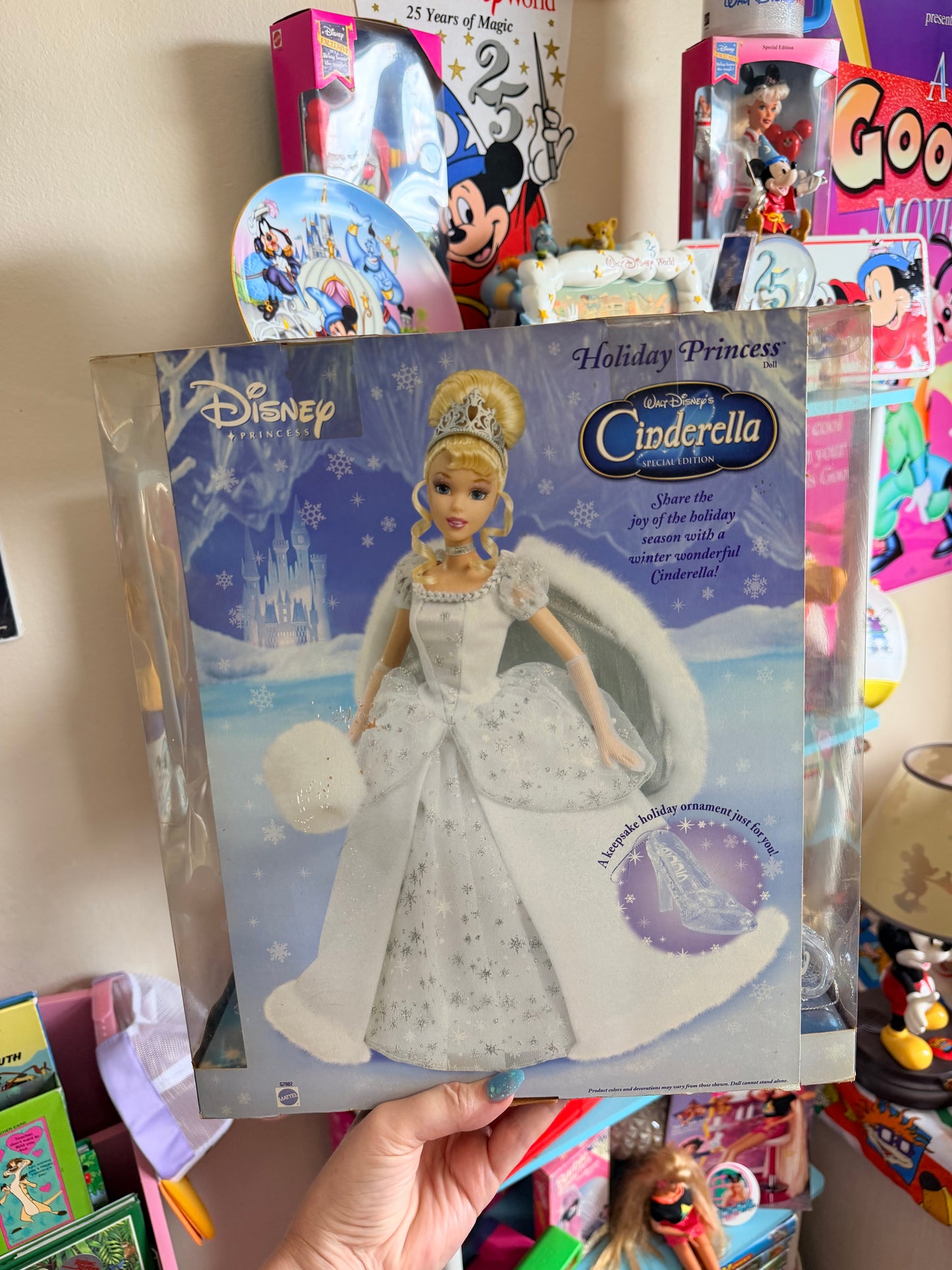 Cinderella Holiday Princess Barbie