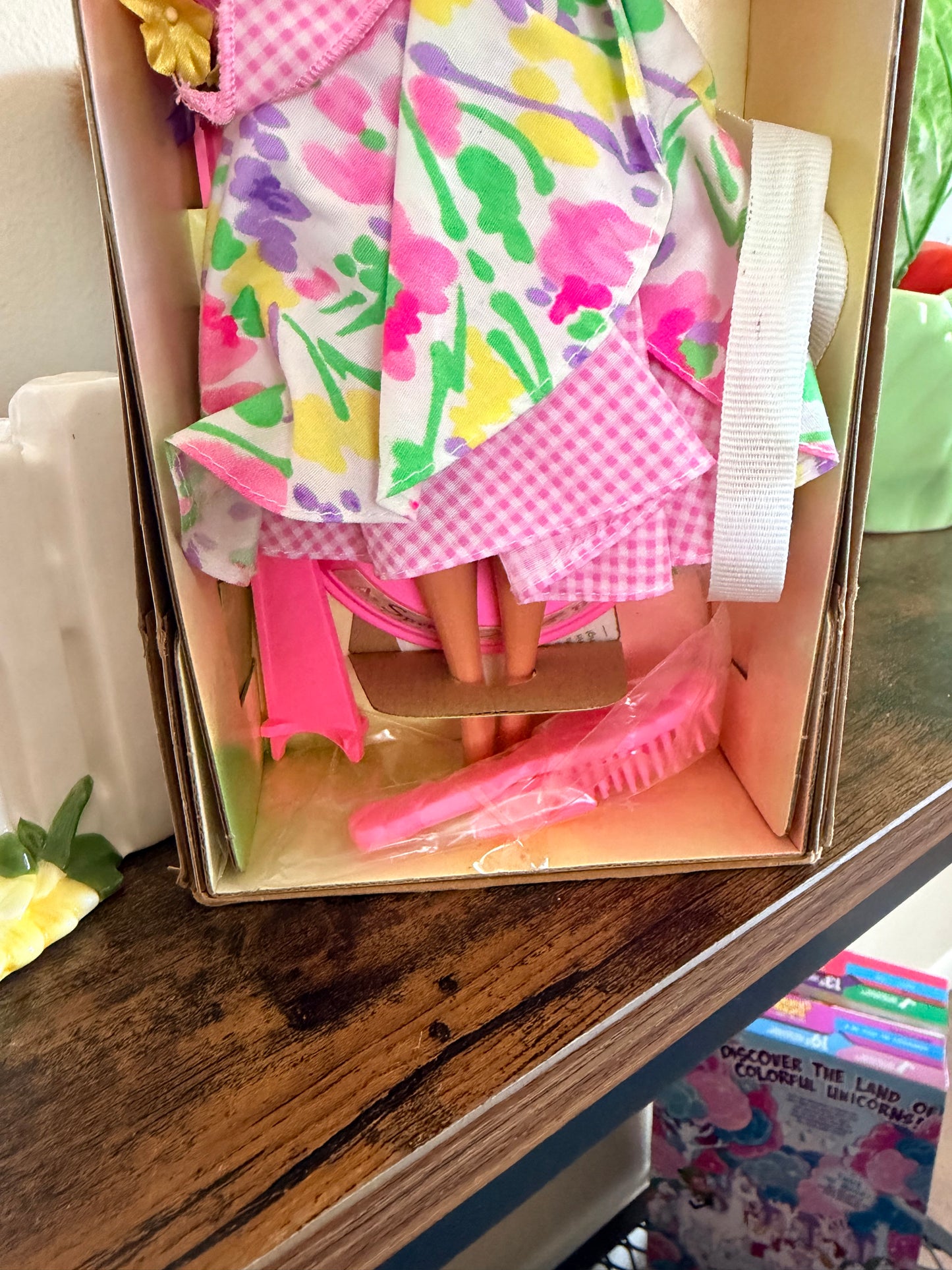 1996 spring petals Barbie second in the series