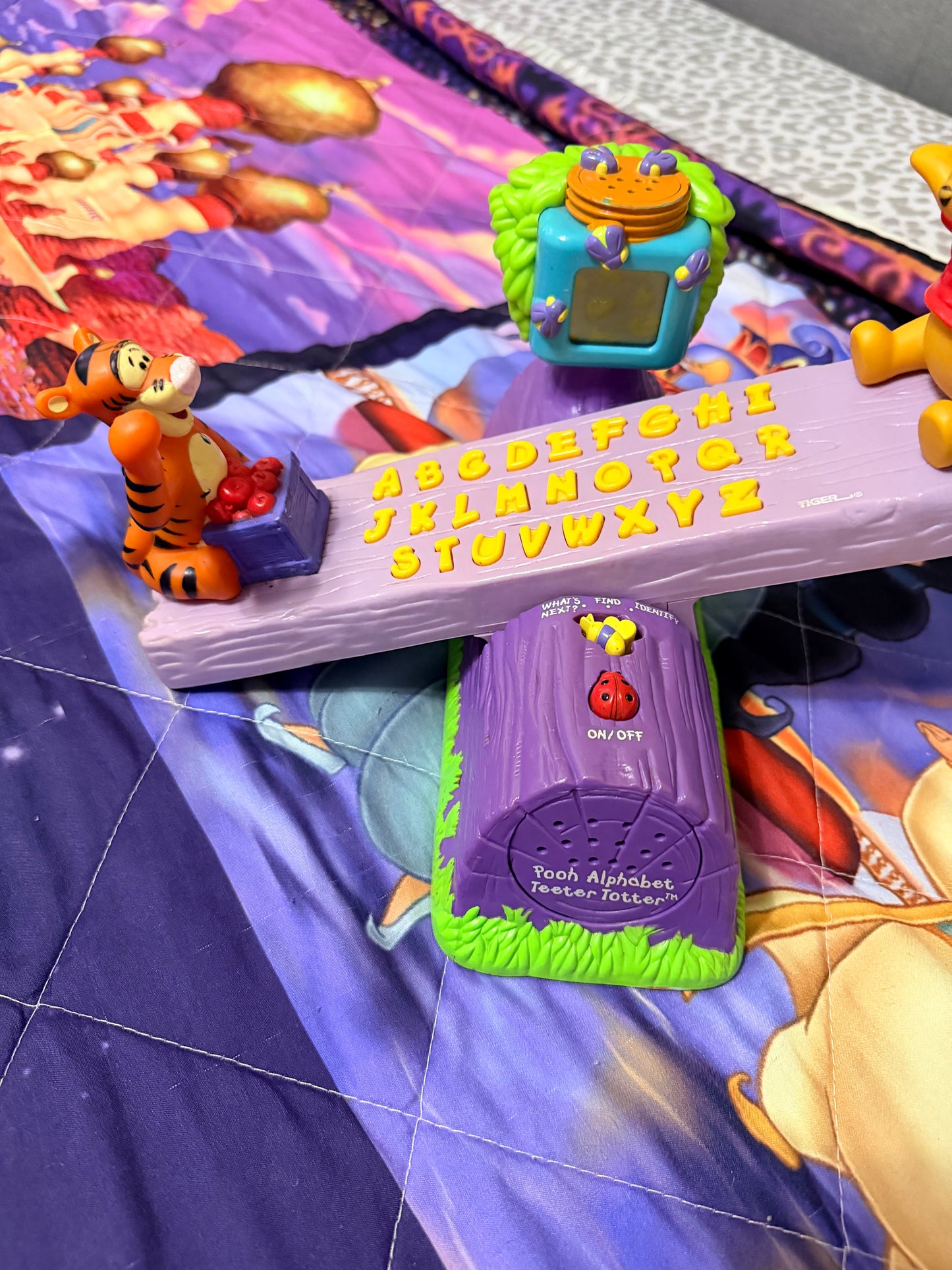 Pooh alphabet teeter totter