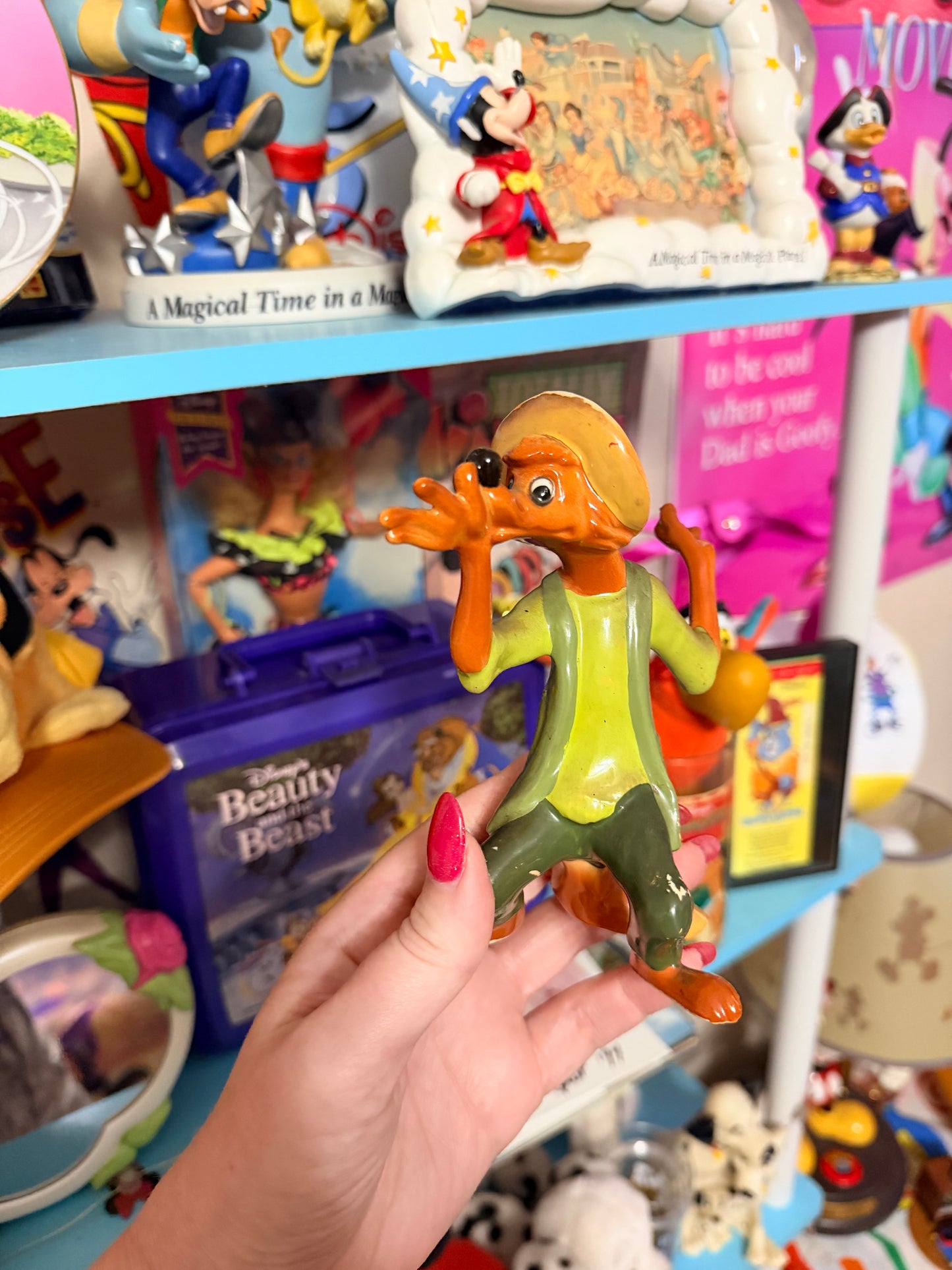 Rare Disney Song Of The South Splash Mountain 5.5" Brer Fox Figurine