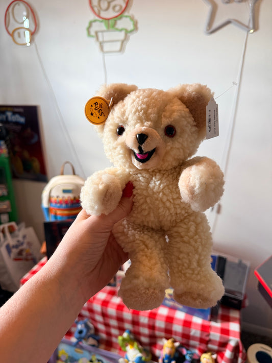 Vintage 1986 Russ 10” Snuggle Teddy Bear Plush Lever Bros Fabric Softener