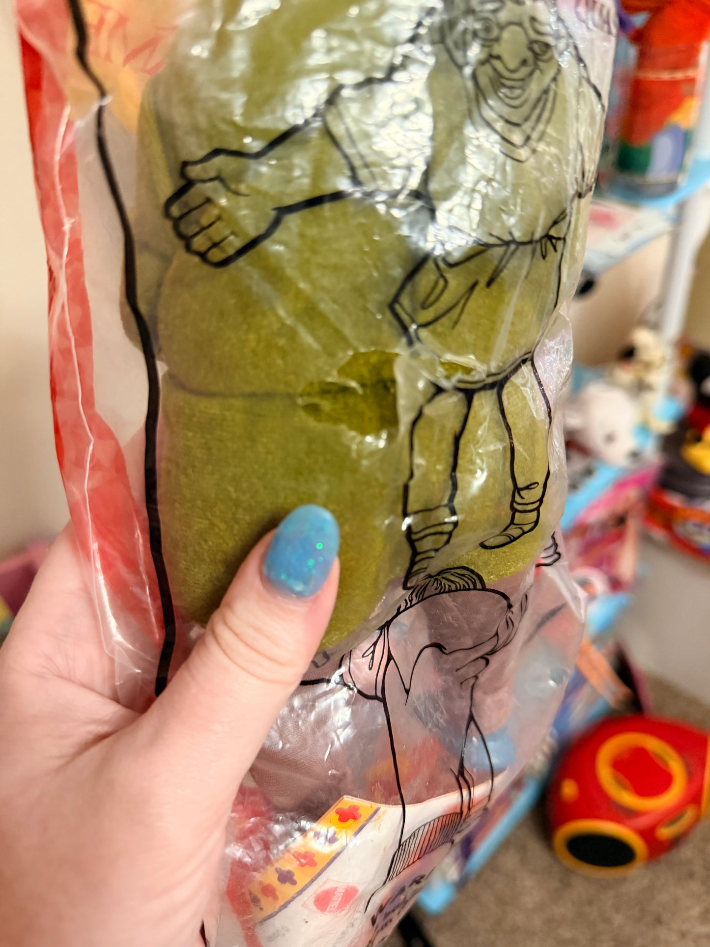 Hunchback Quasimodo sealed Burger King hand puppet