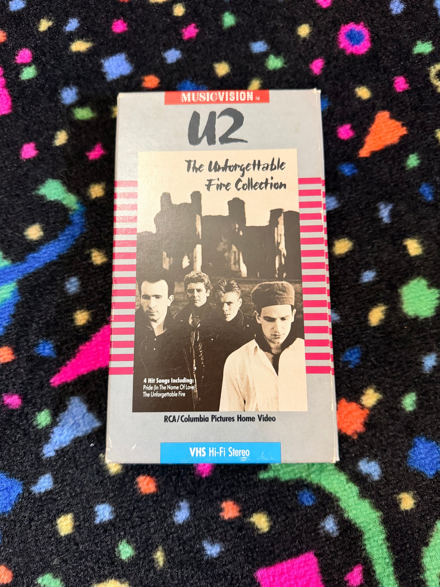 U2 The unforgettable Fire Collection vhs