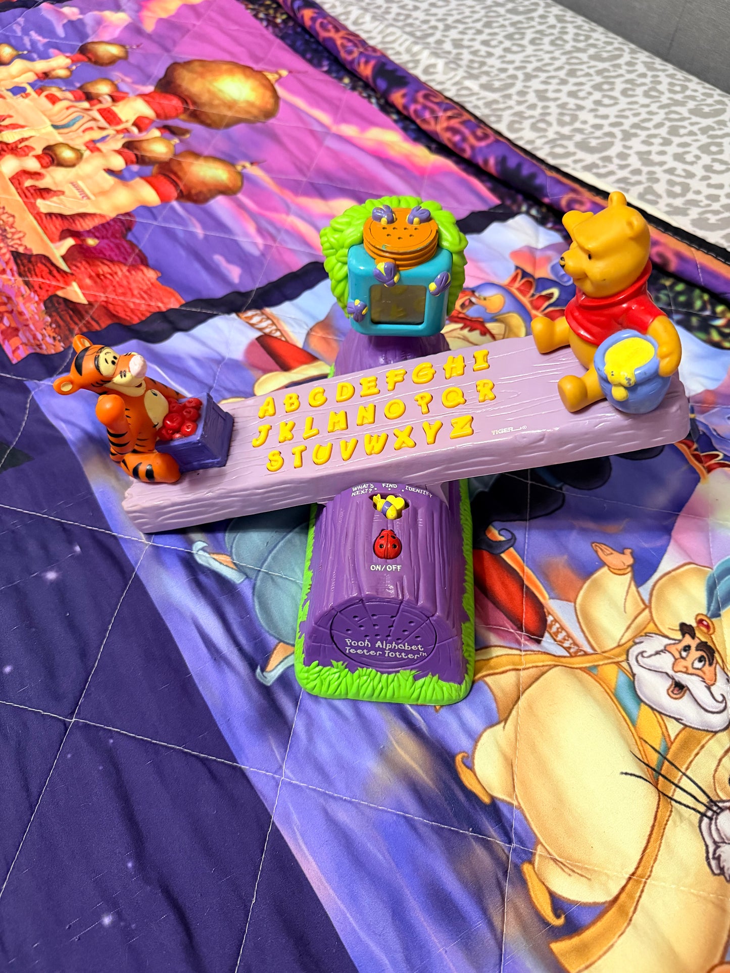 Pooh alphabet teeter totter