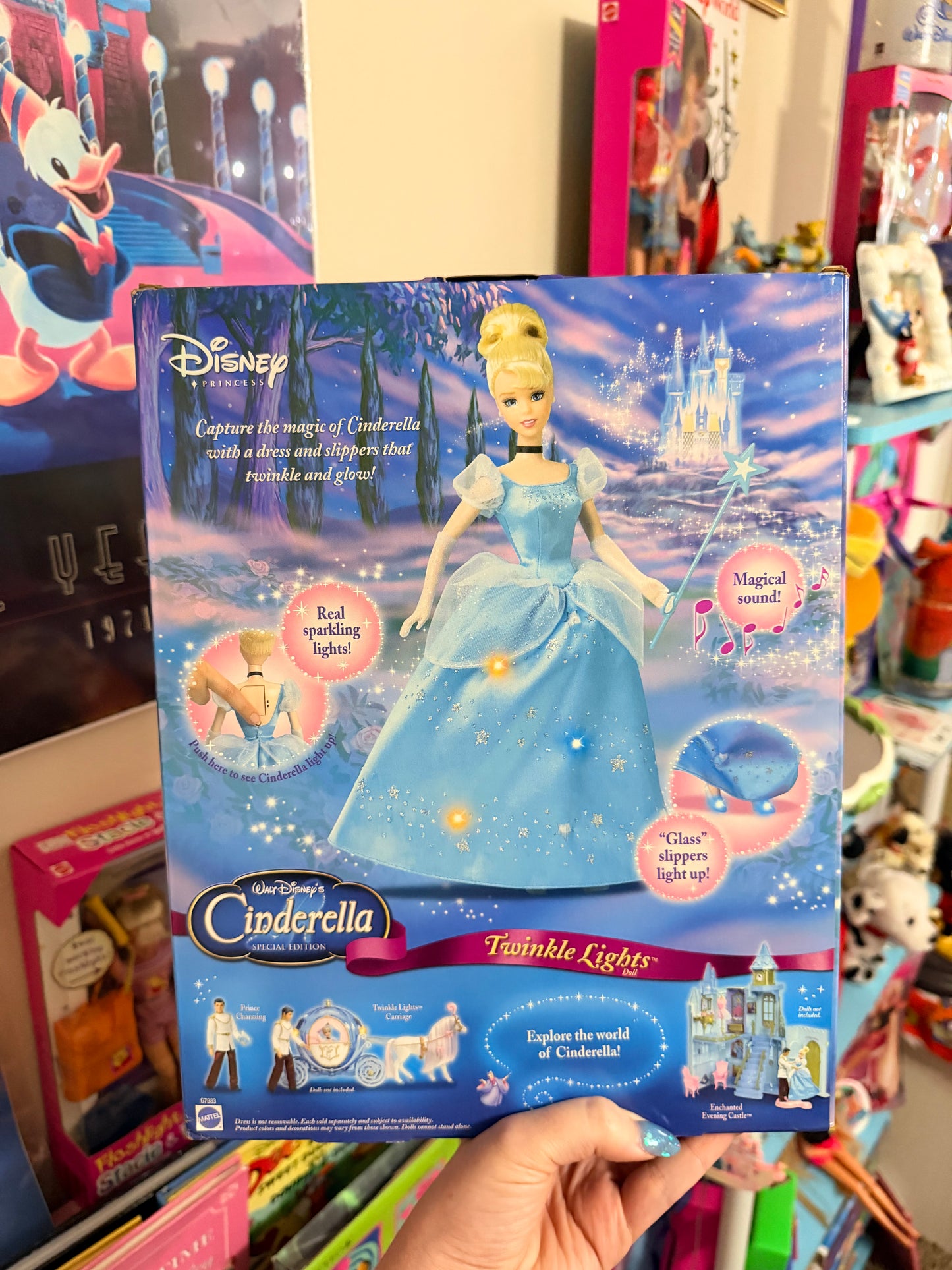 Cinderella Twinkle Lights Barbie