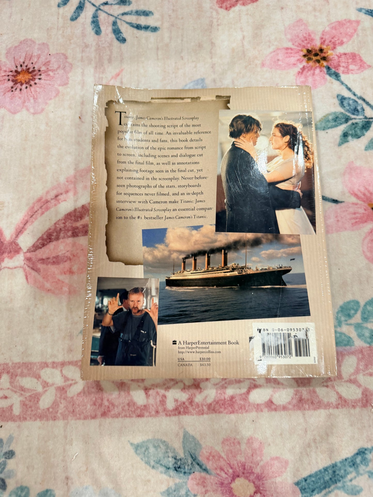 Titanic large screenplay book