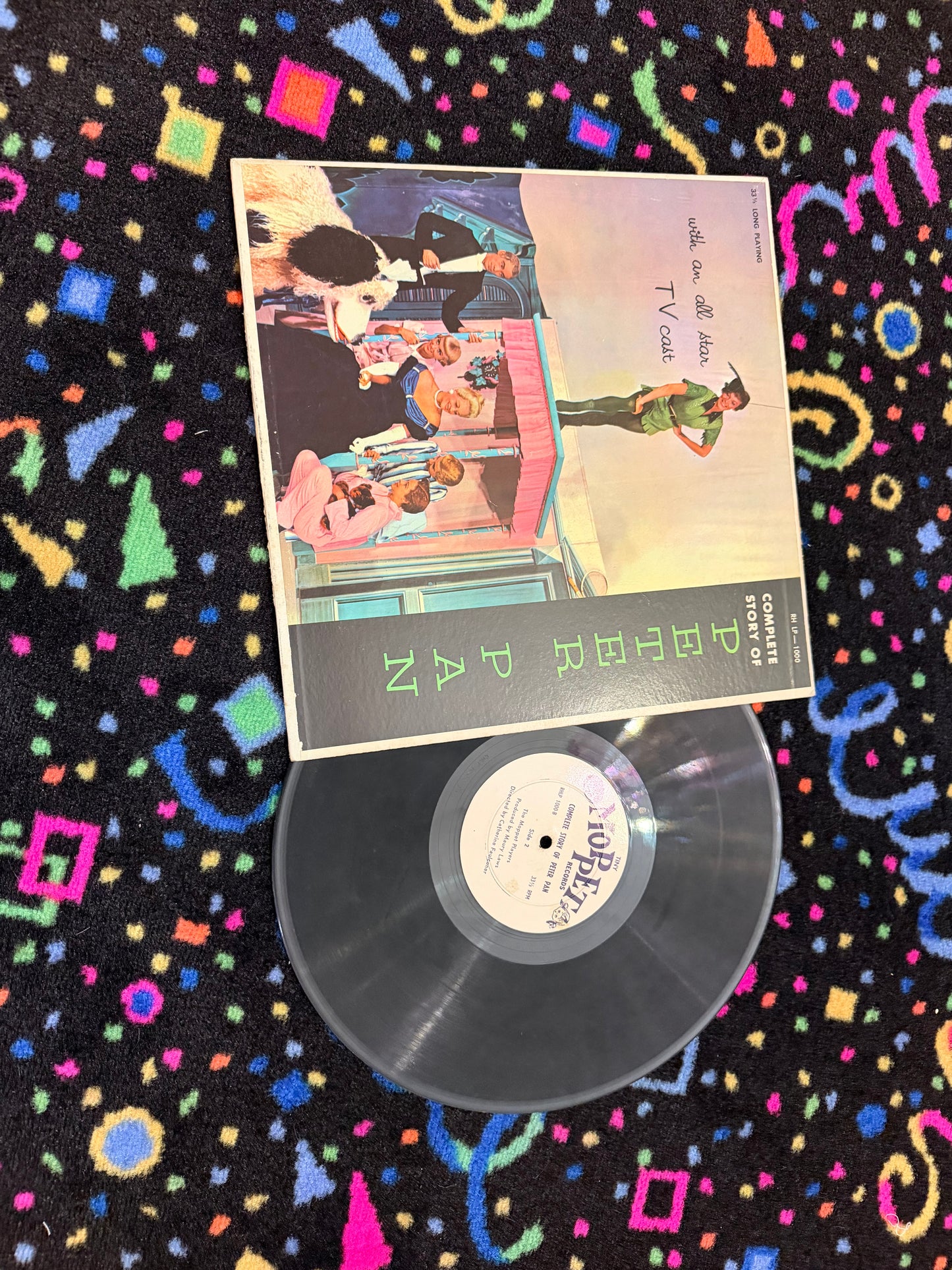 Complete Story of Peter Pan vinyl record