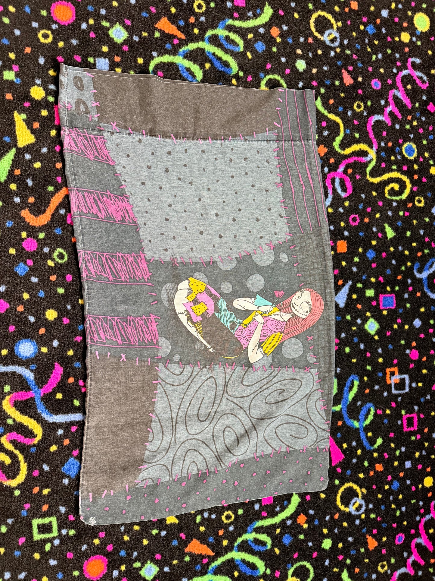 Sally nightmare before Christmas pillow case