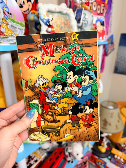 Mickeys Christmas carol book