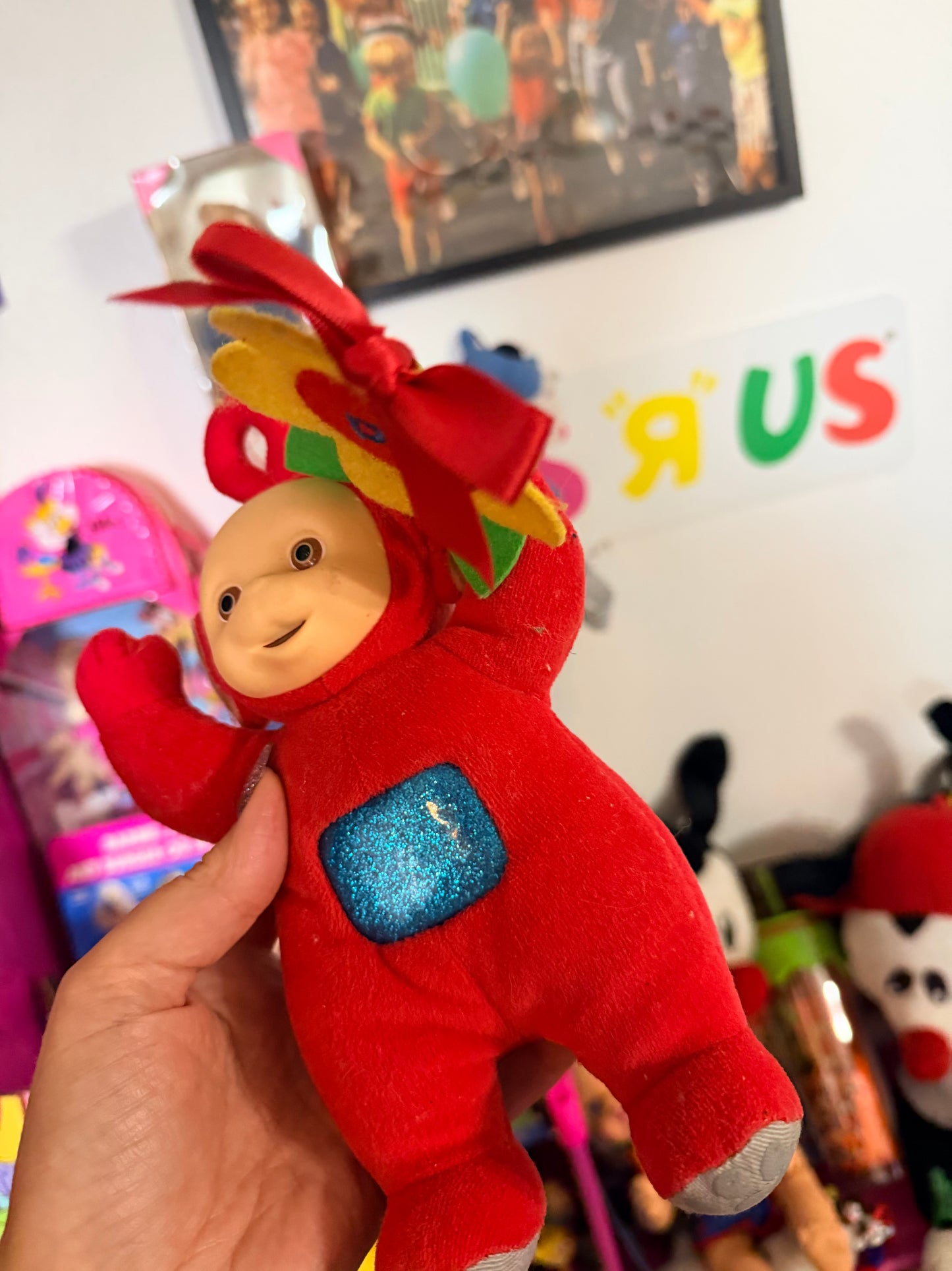 Vintage Eden Teletubbies Po with flower