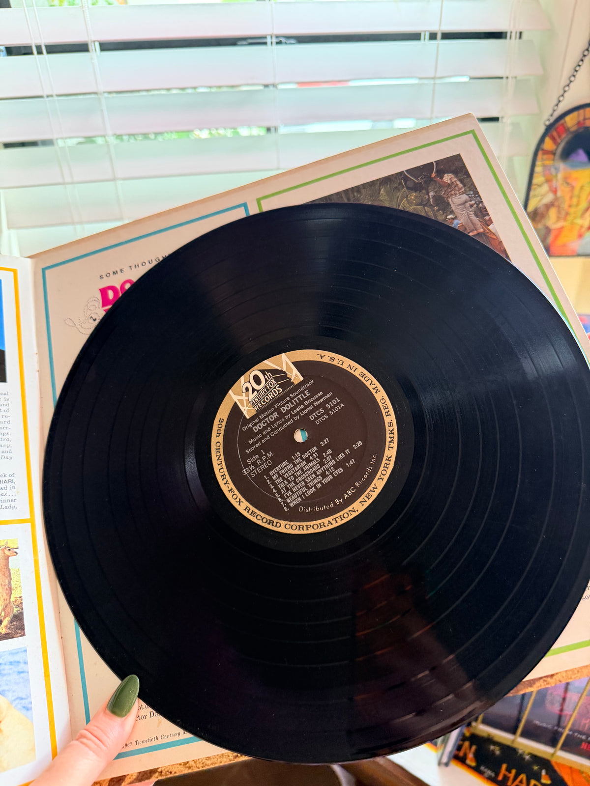 Doctor Dolittle vinyl record