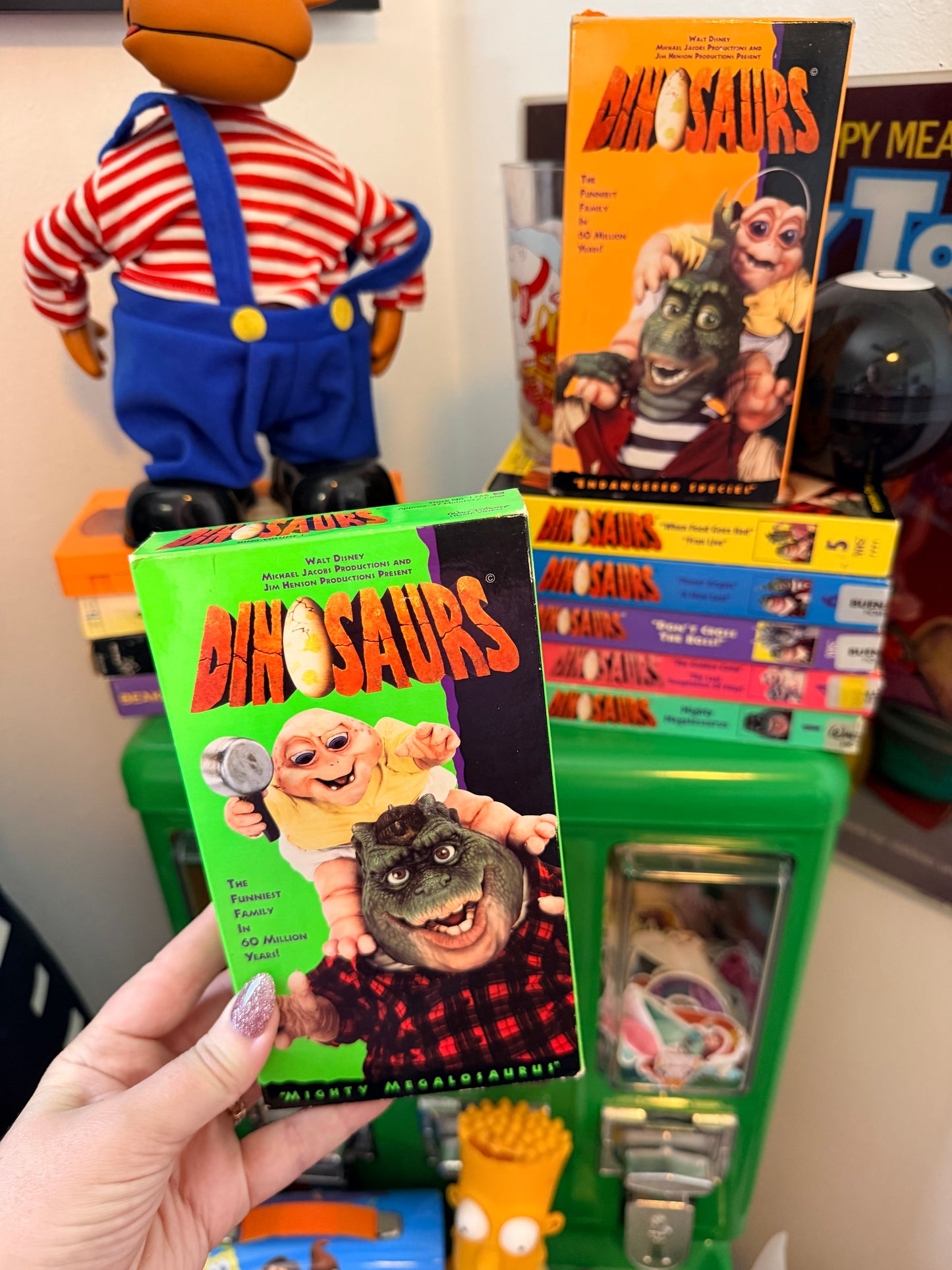 Dinosaurs mighty meglosaurus vhs