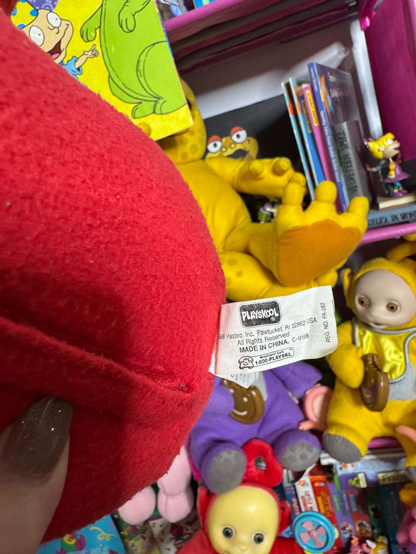 1998 TALKING PO TELETUBBIES PLUSH