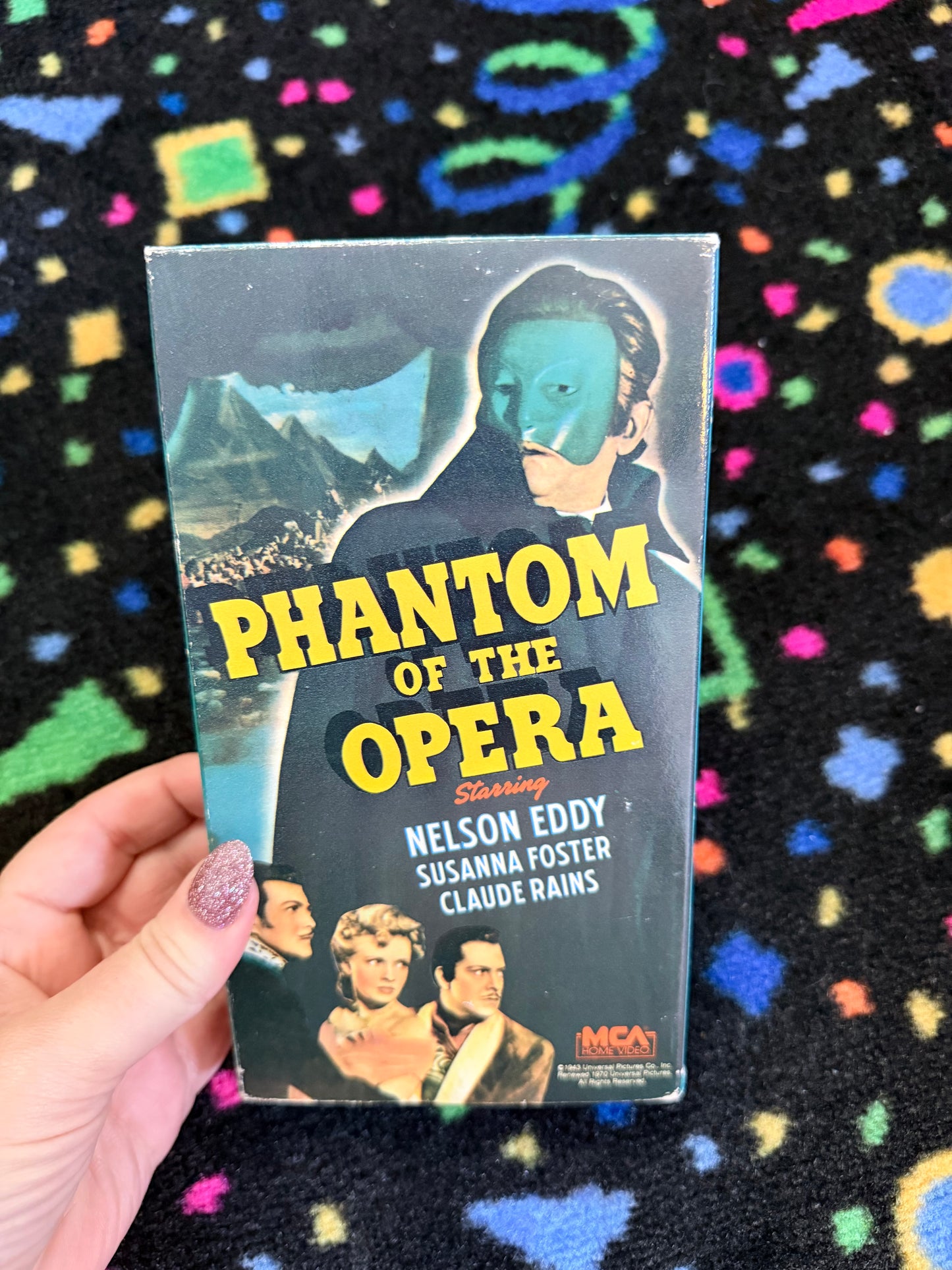 Phantom of the opera vhs