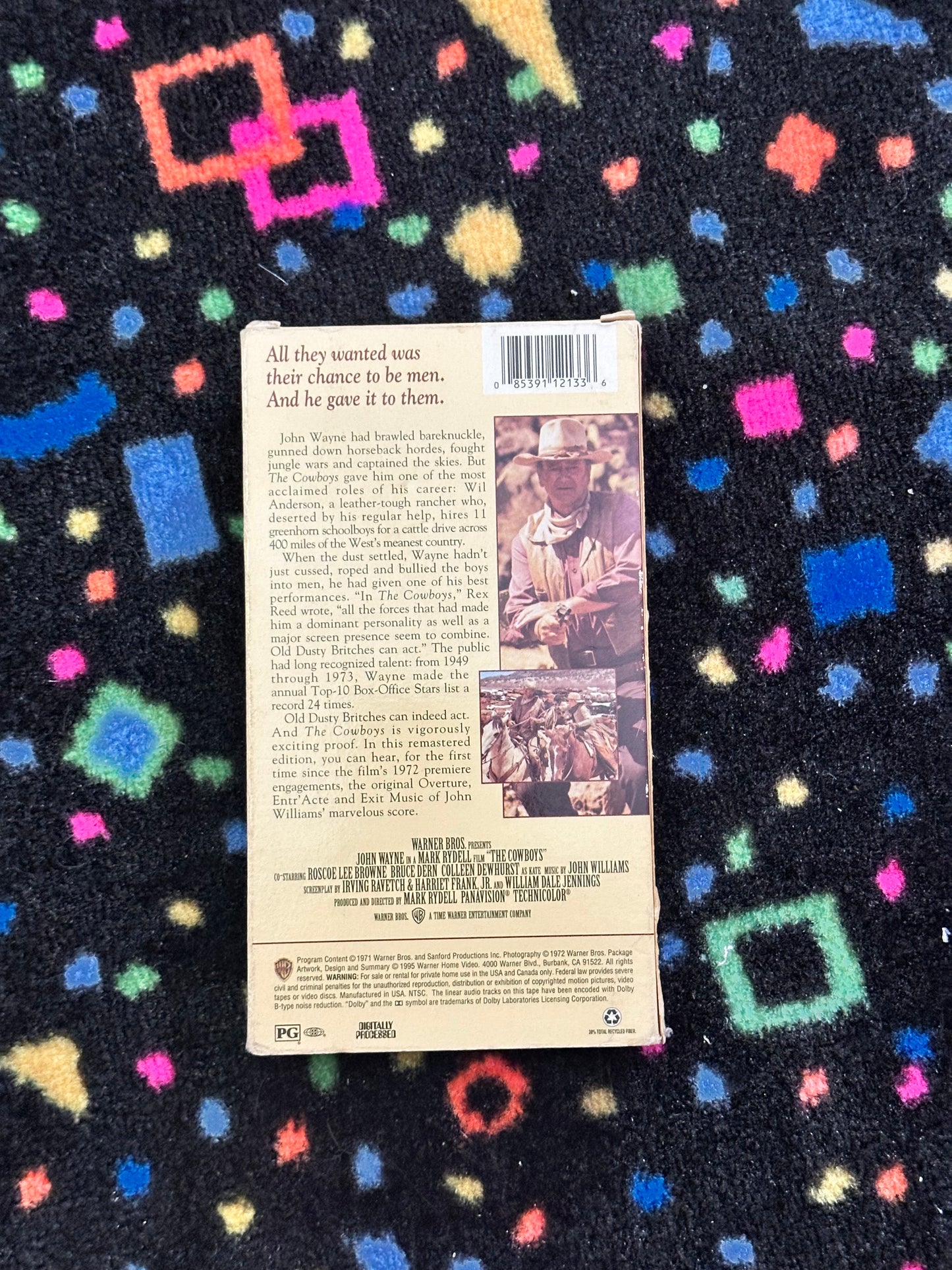 The Cowboys VHS