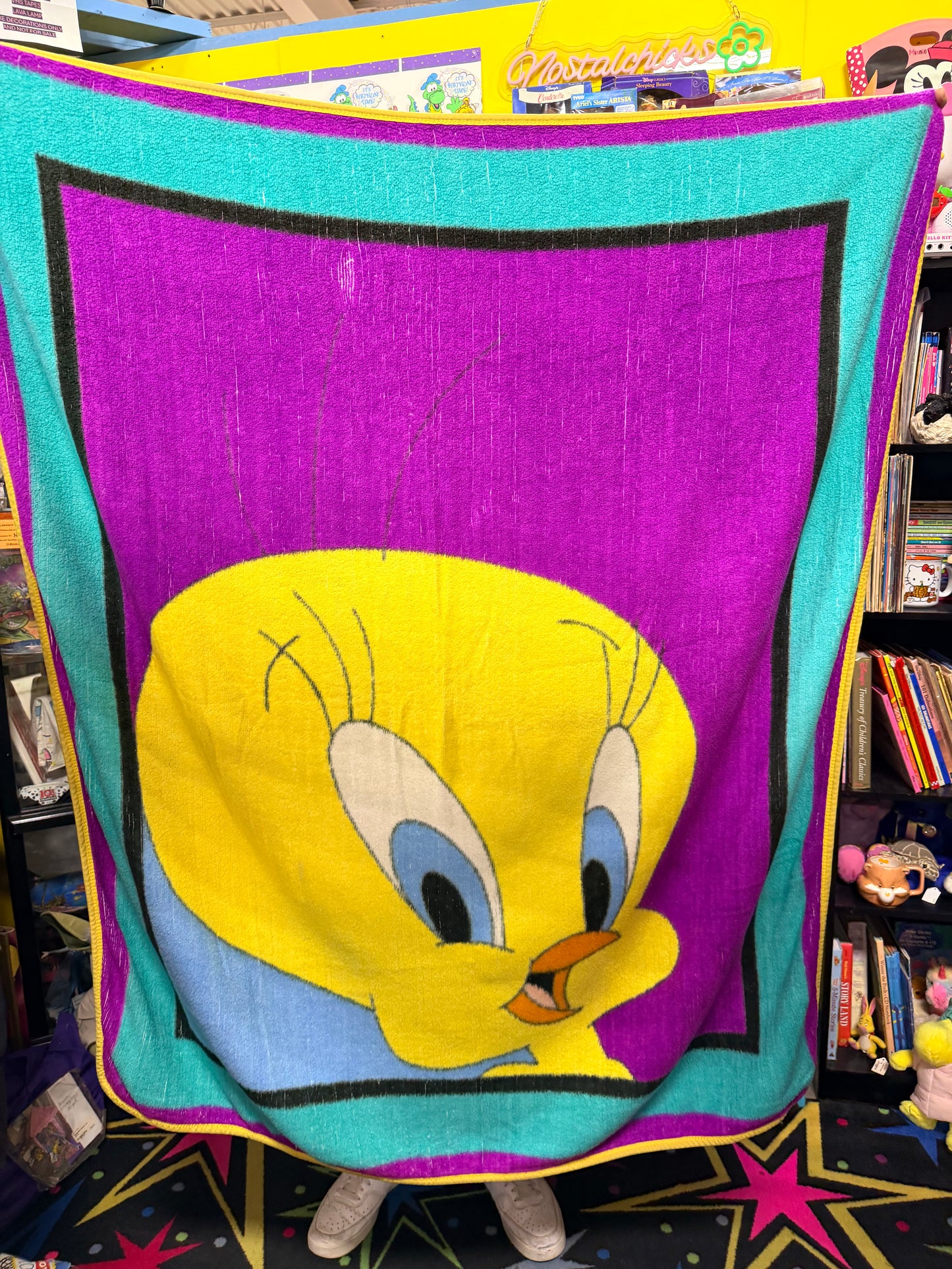 Vintage Tweety Bird Blanket