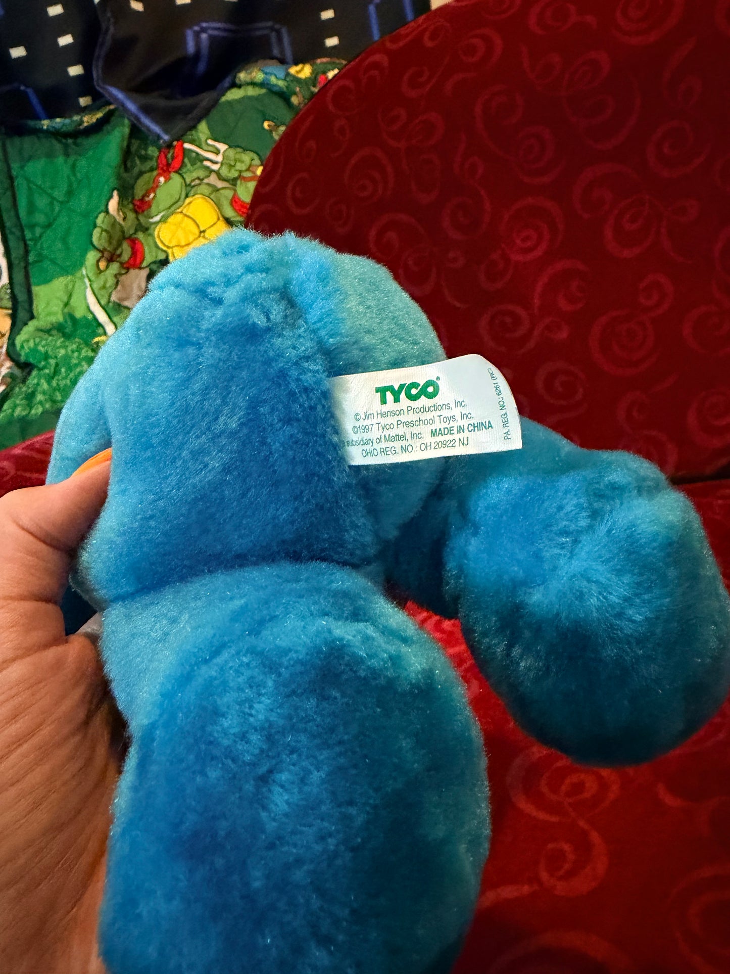 1997 Tyco talking Cookie Monster