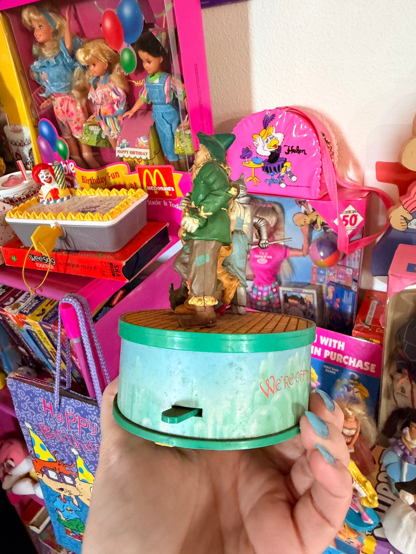 Wizard of Oz music display