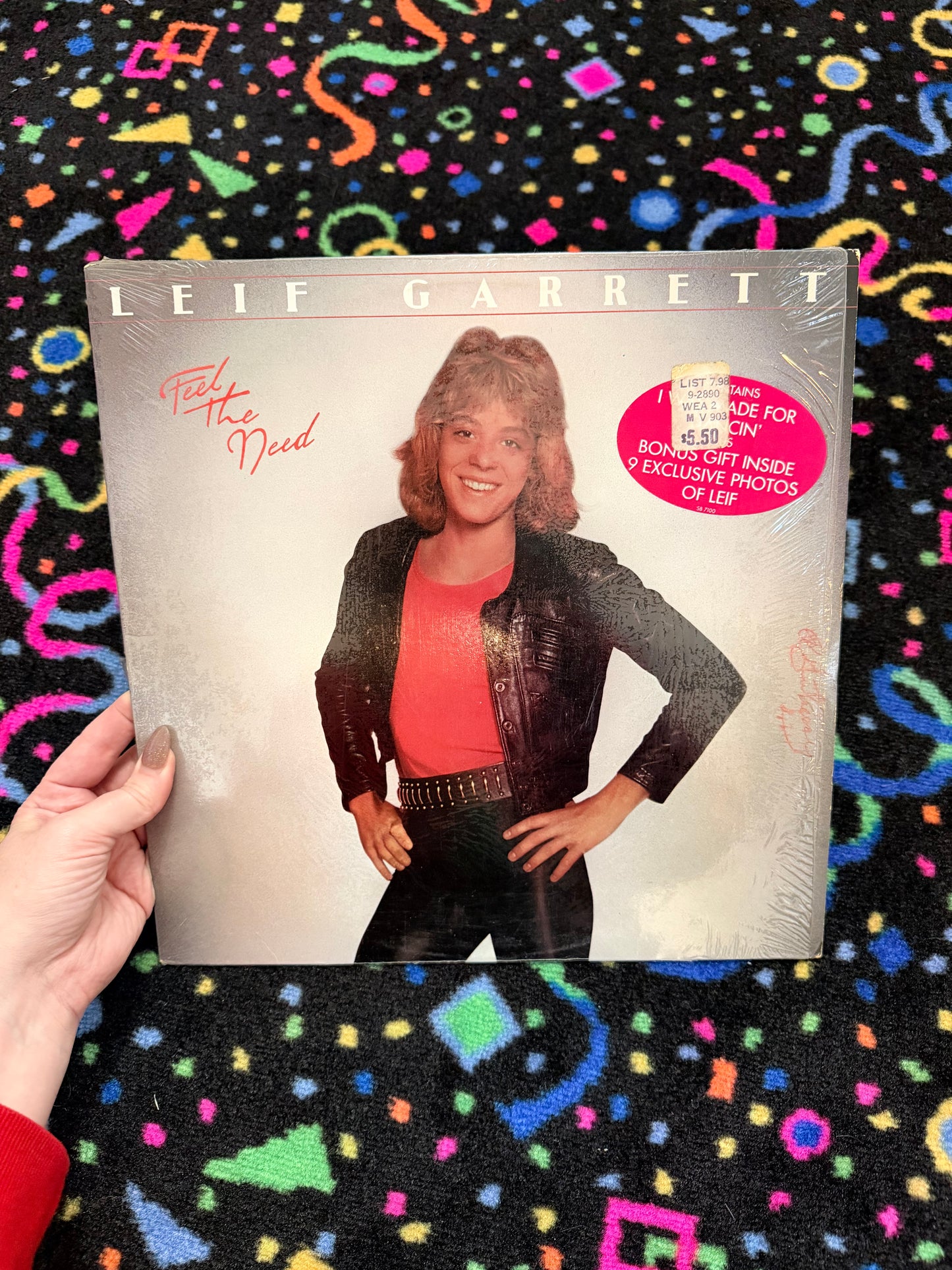 Leif Garrett: Feel the Need vinyl record
