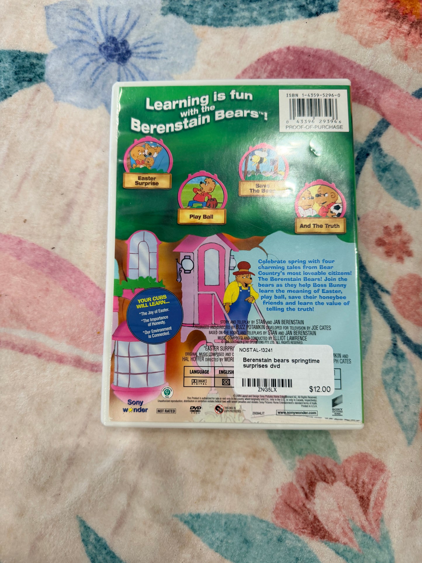 Berenstain bears springtime surprises dvd