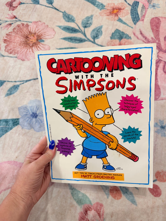 Cartooning with the Simpsons book