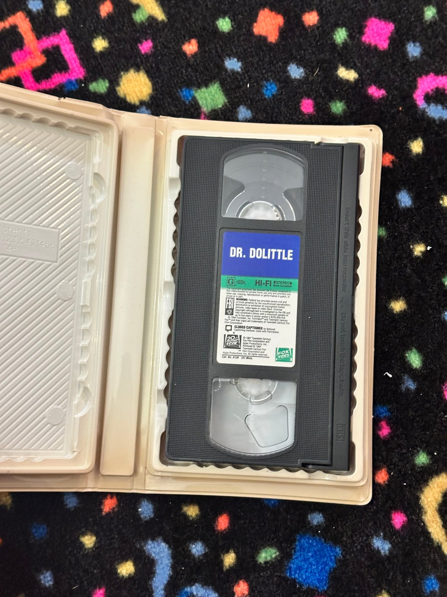 Doctor Dolittle vhs original