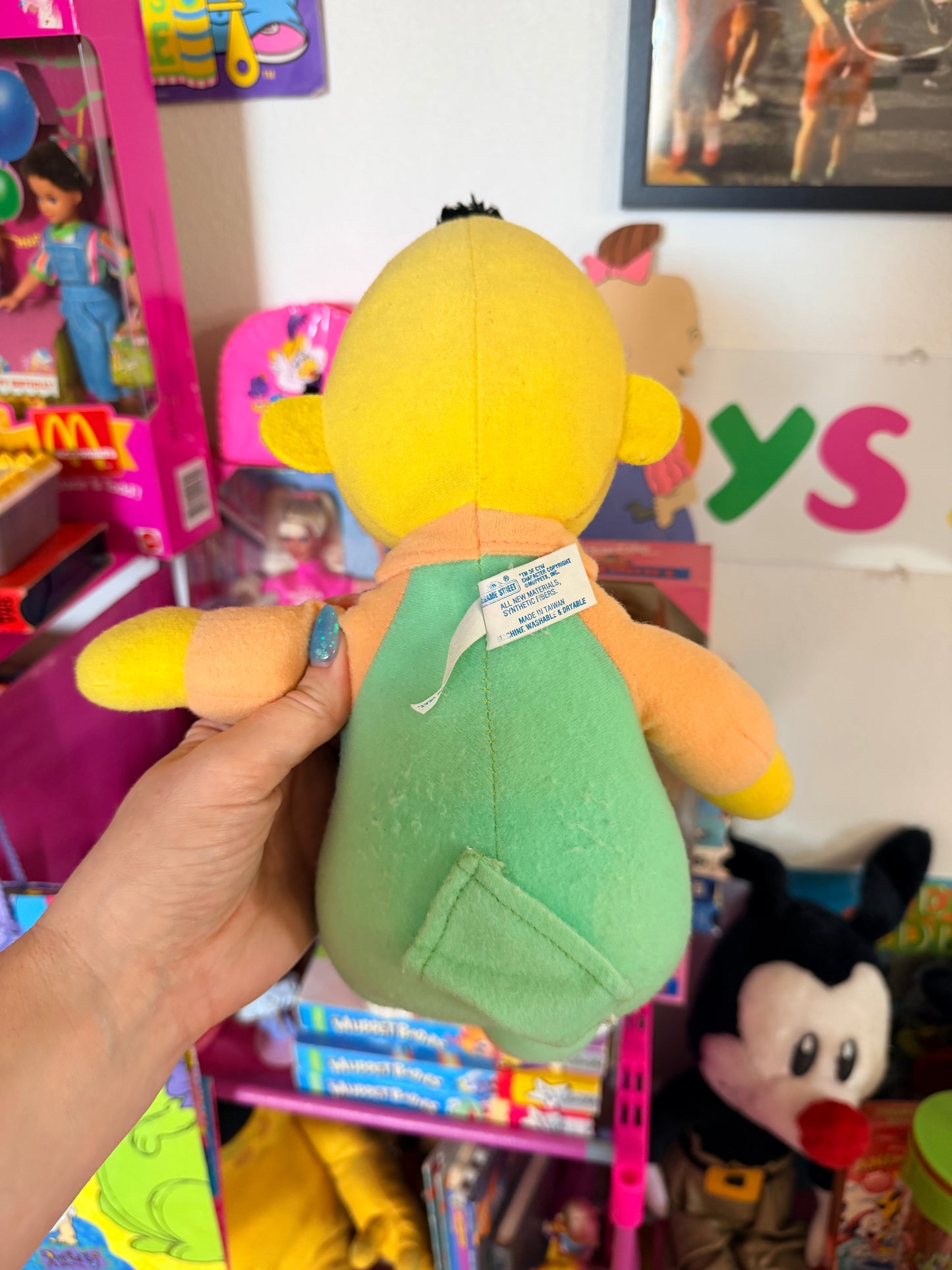 Vintage Baby Bert Plush