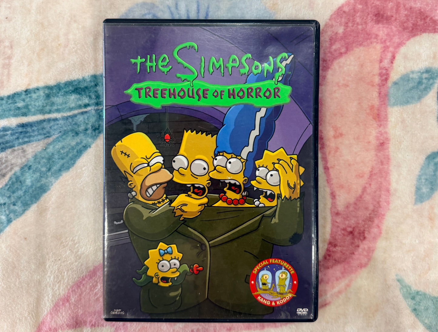 The Simpsons treehouse of horror dvd