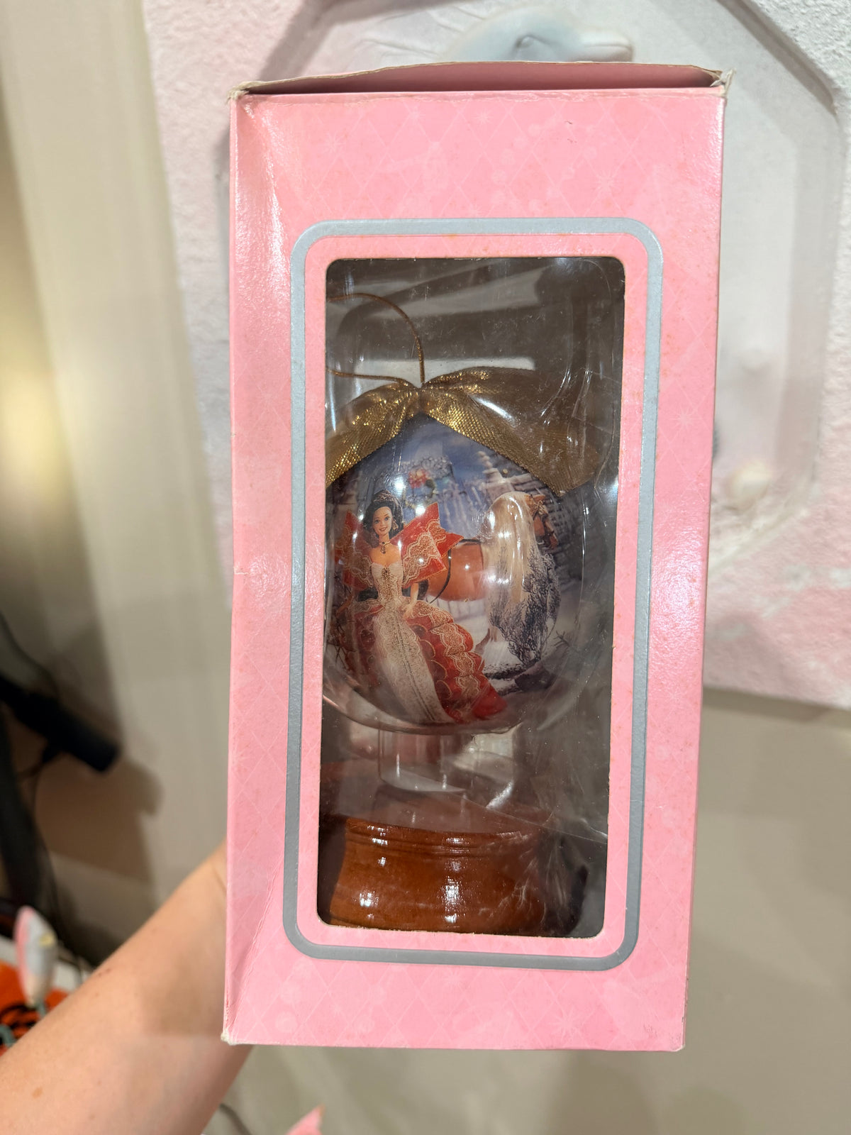 1997 Holiday Barbie Decoupage Ornament