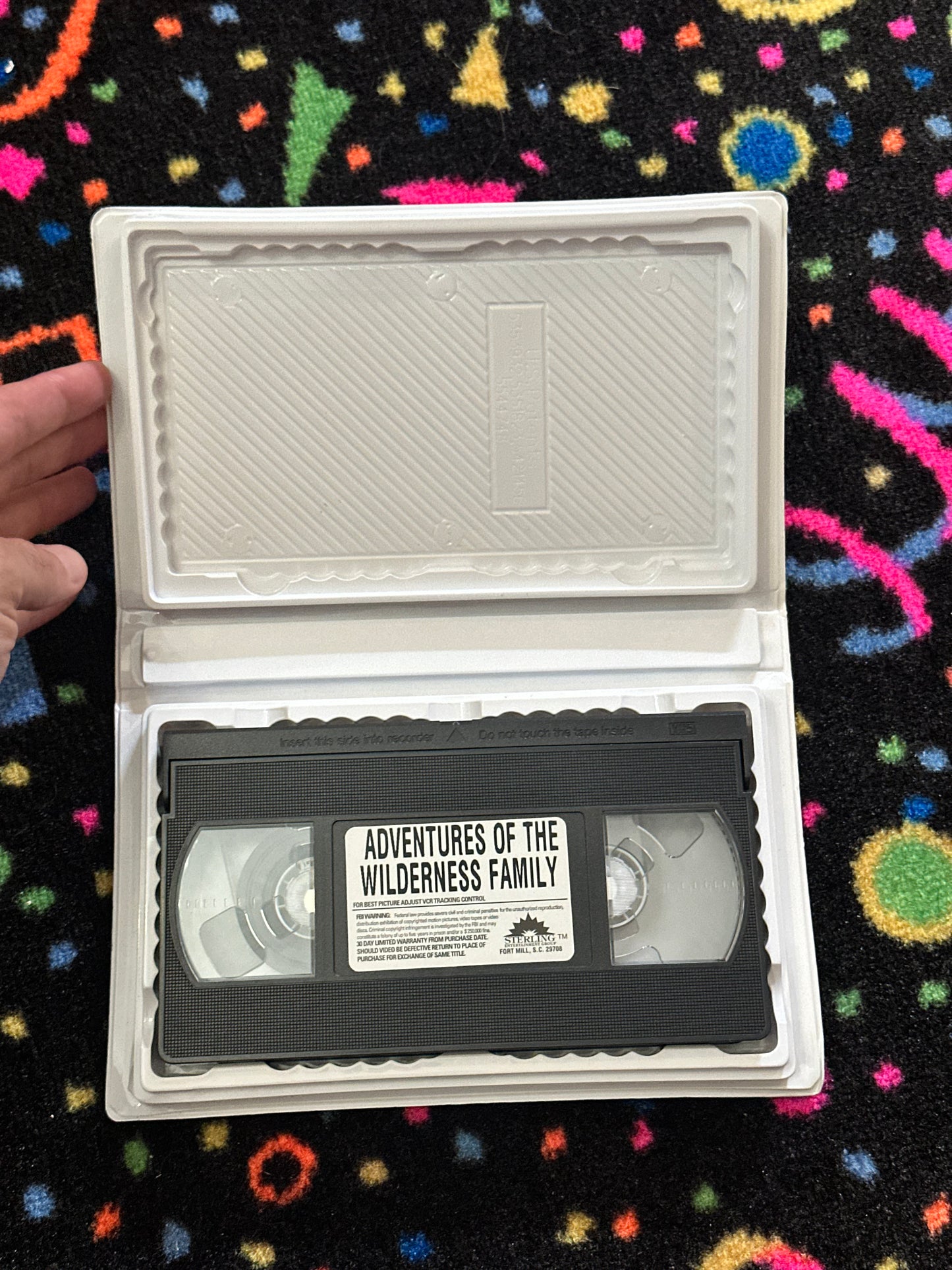 The Adventures of the Wilderness Family VHS