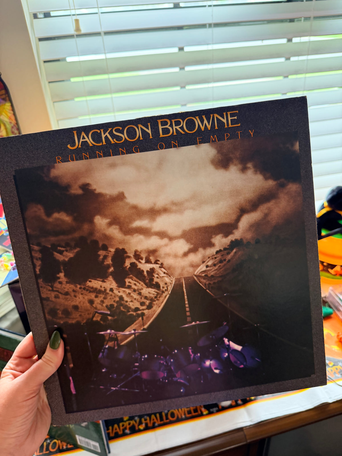 Jackson Browne Running on Empty vinyl record