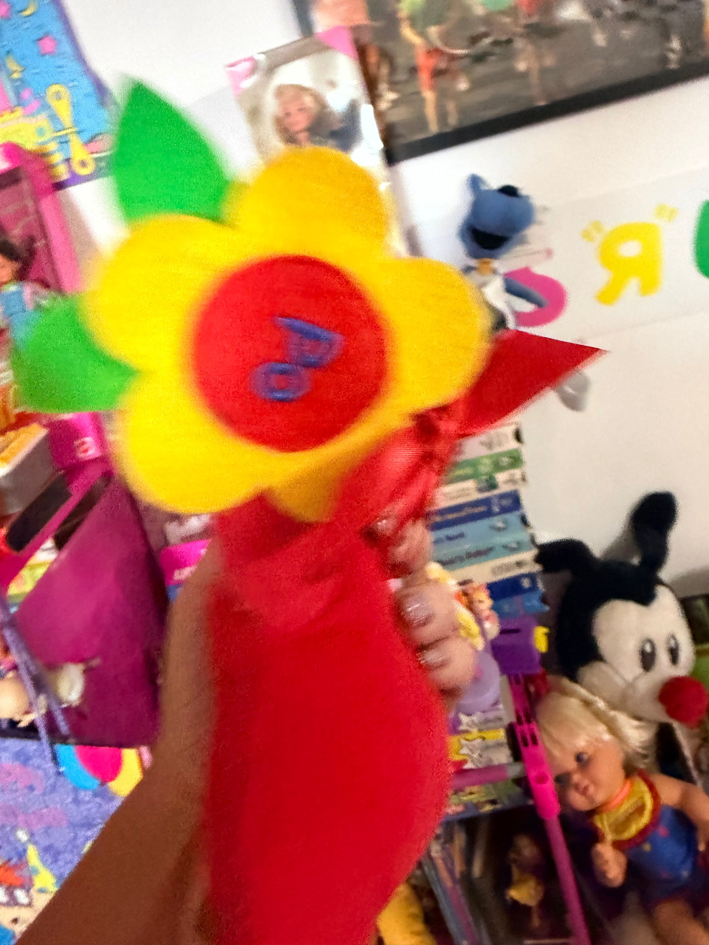 Vintage Eden Teletubbies Po with flower