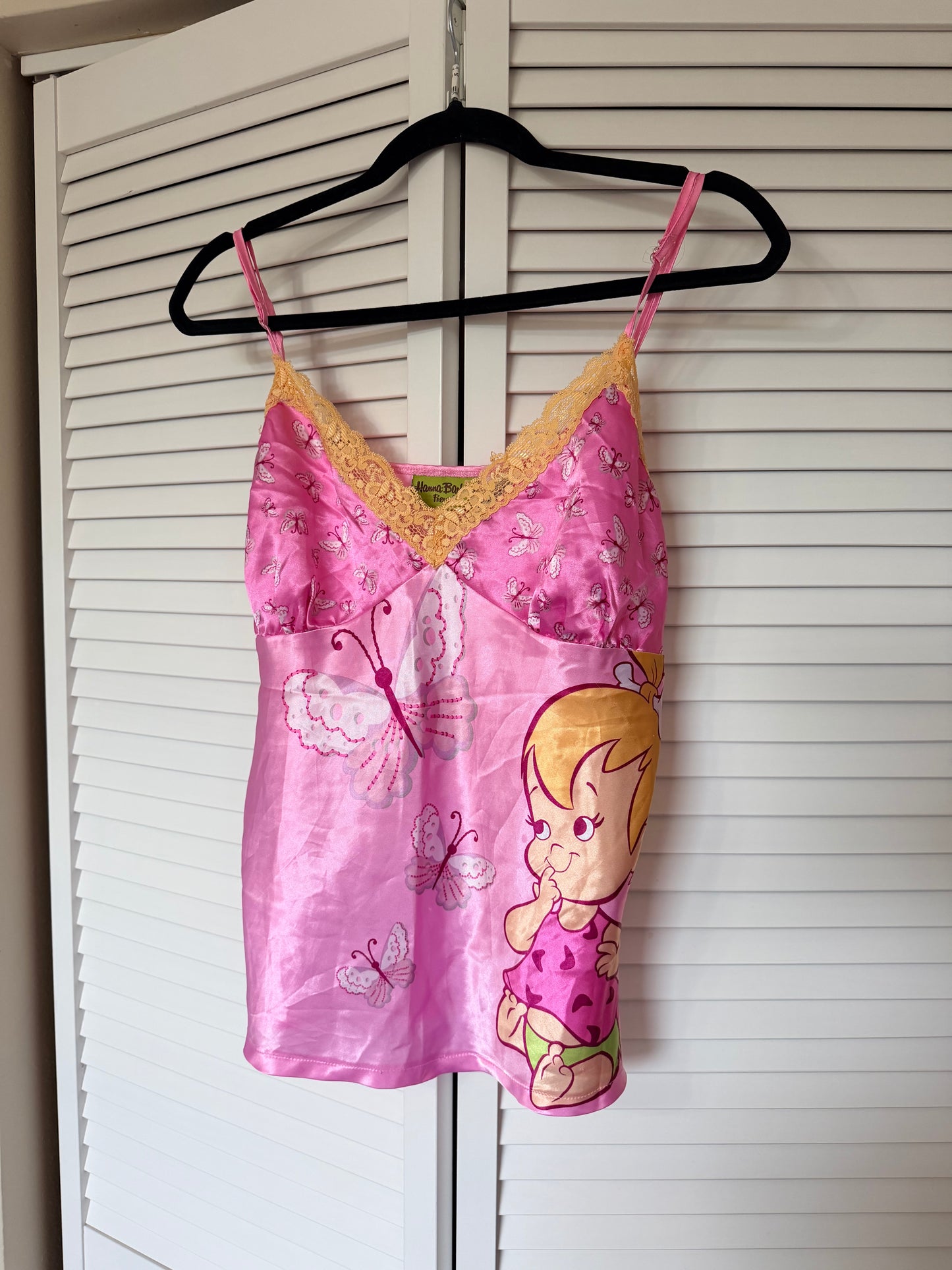 Vintage Flintstones Pebbles top - 1x