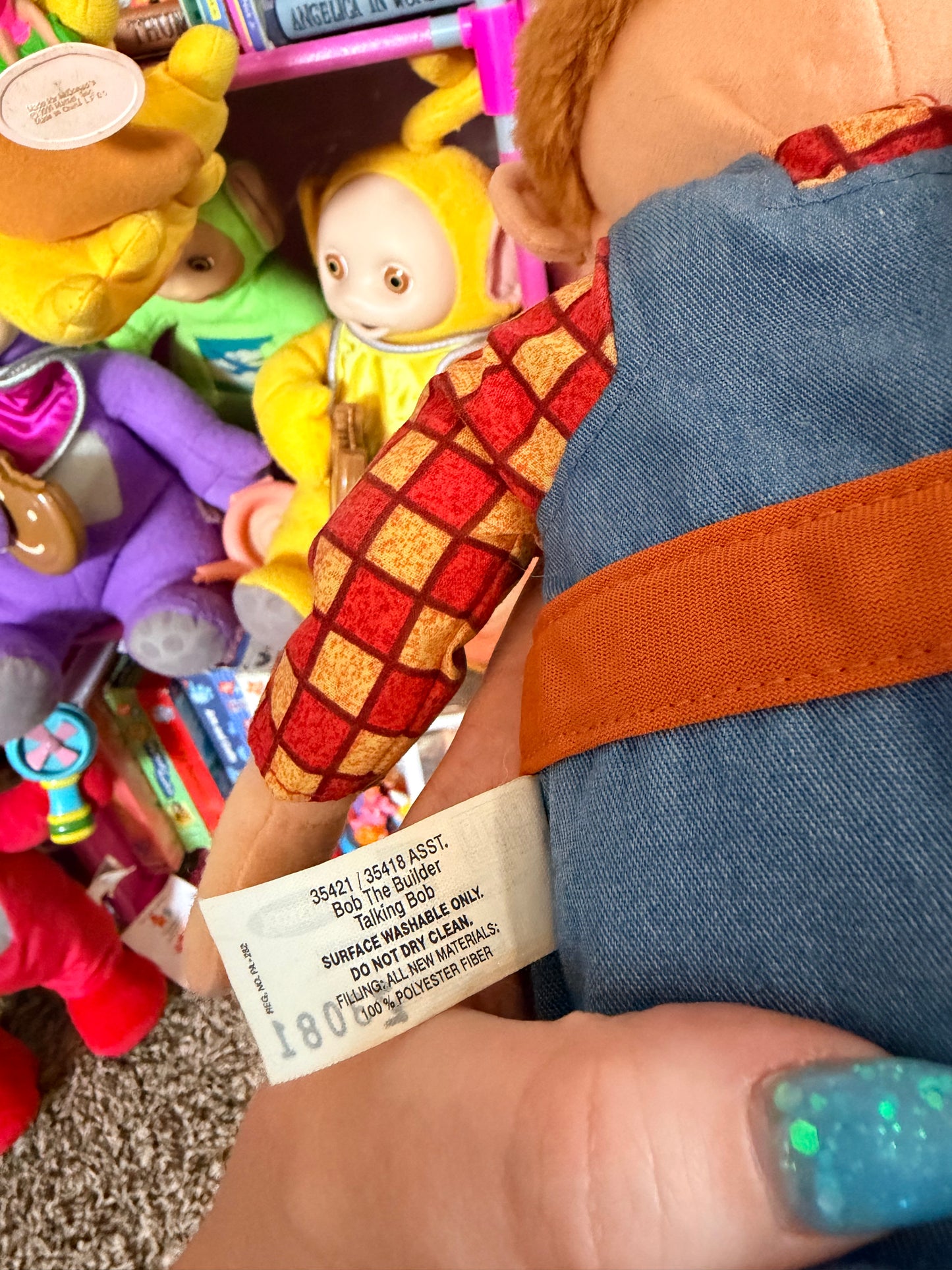 Bob the Builder talking Plush 2001