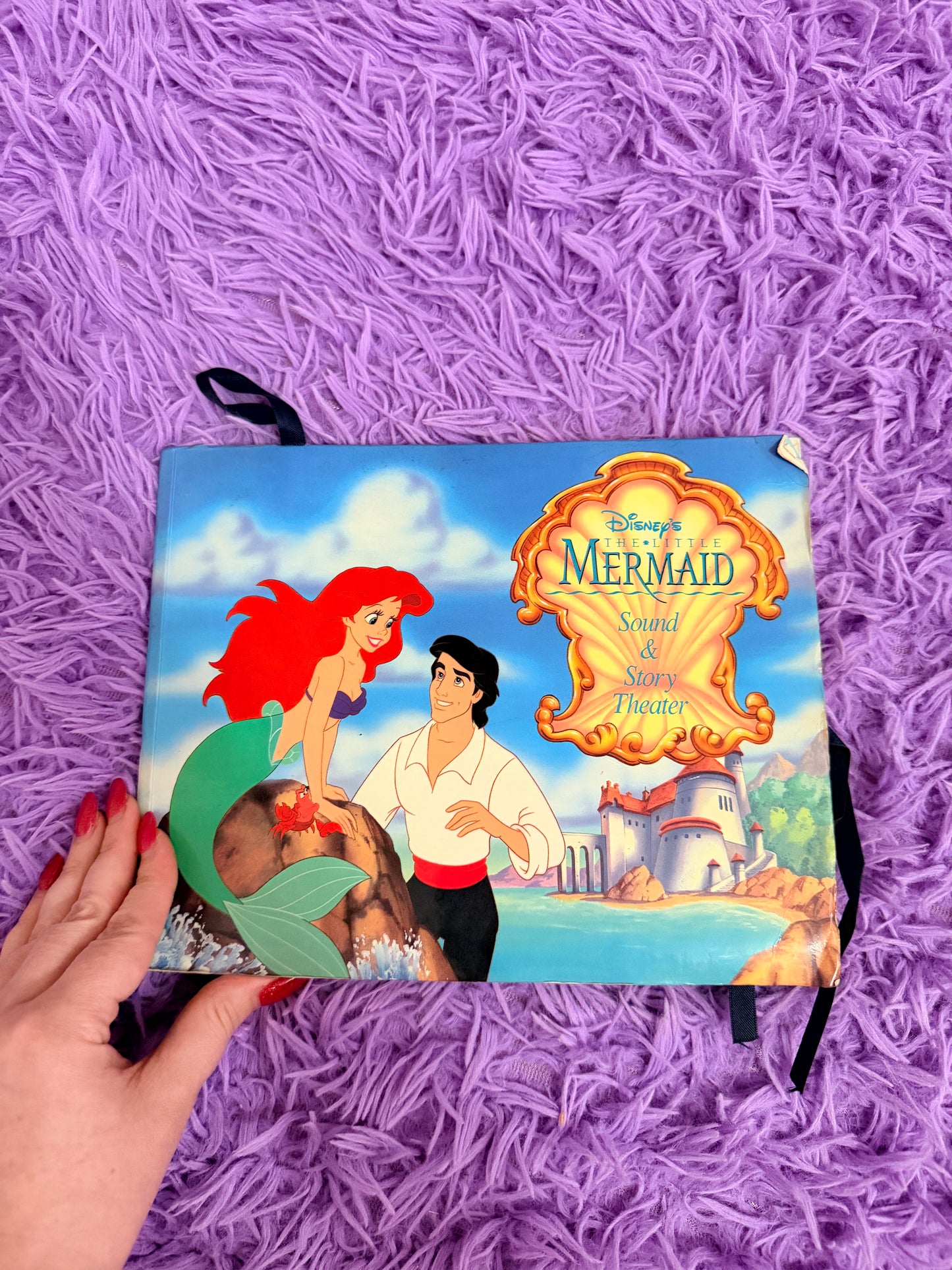 The Little Mermaid Sound & Story Theater book only