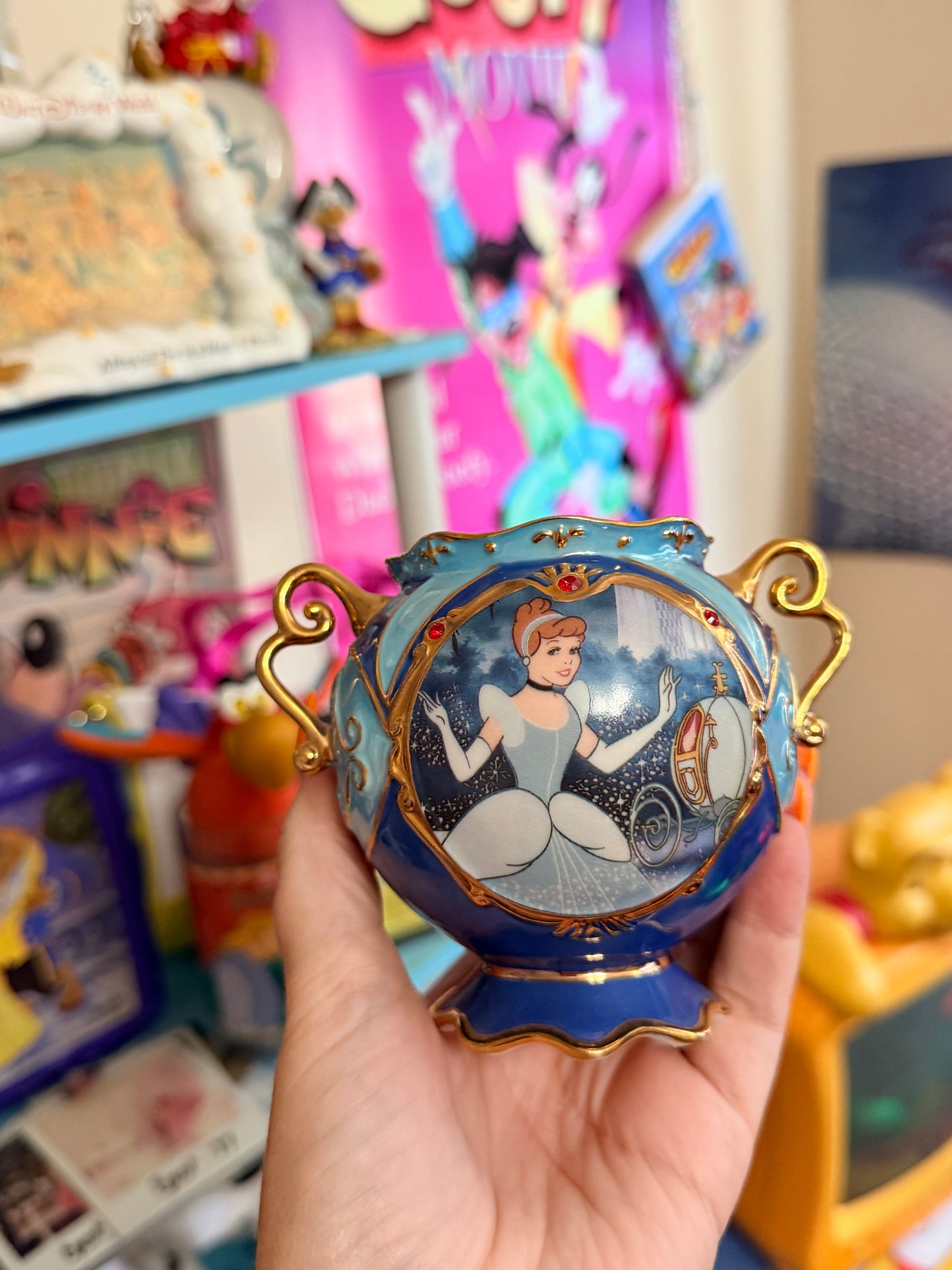 Disney Cinderella 50th Anniversary Music Box Ardleigh Elliott