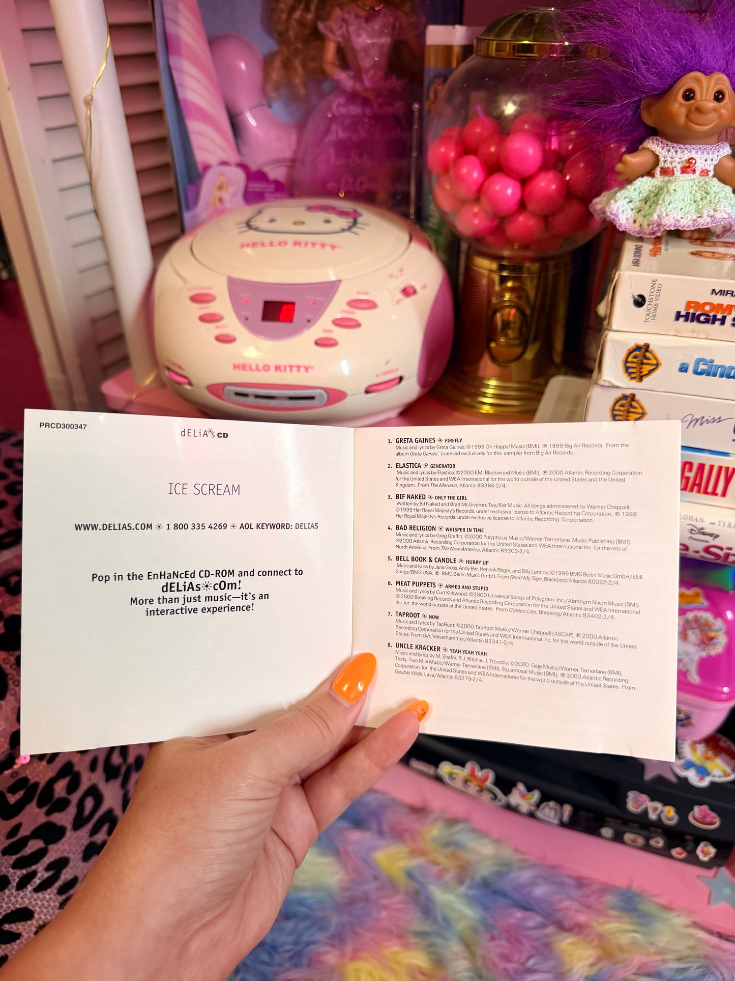 Delia’s Ice Scream CD