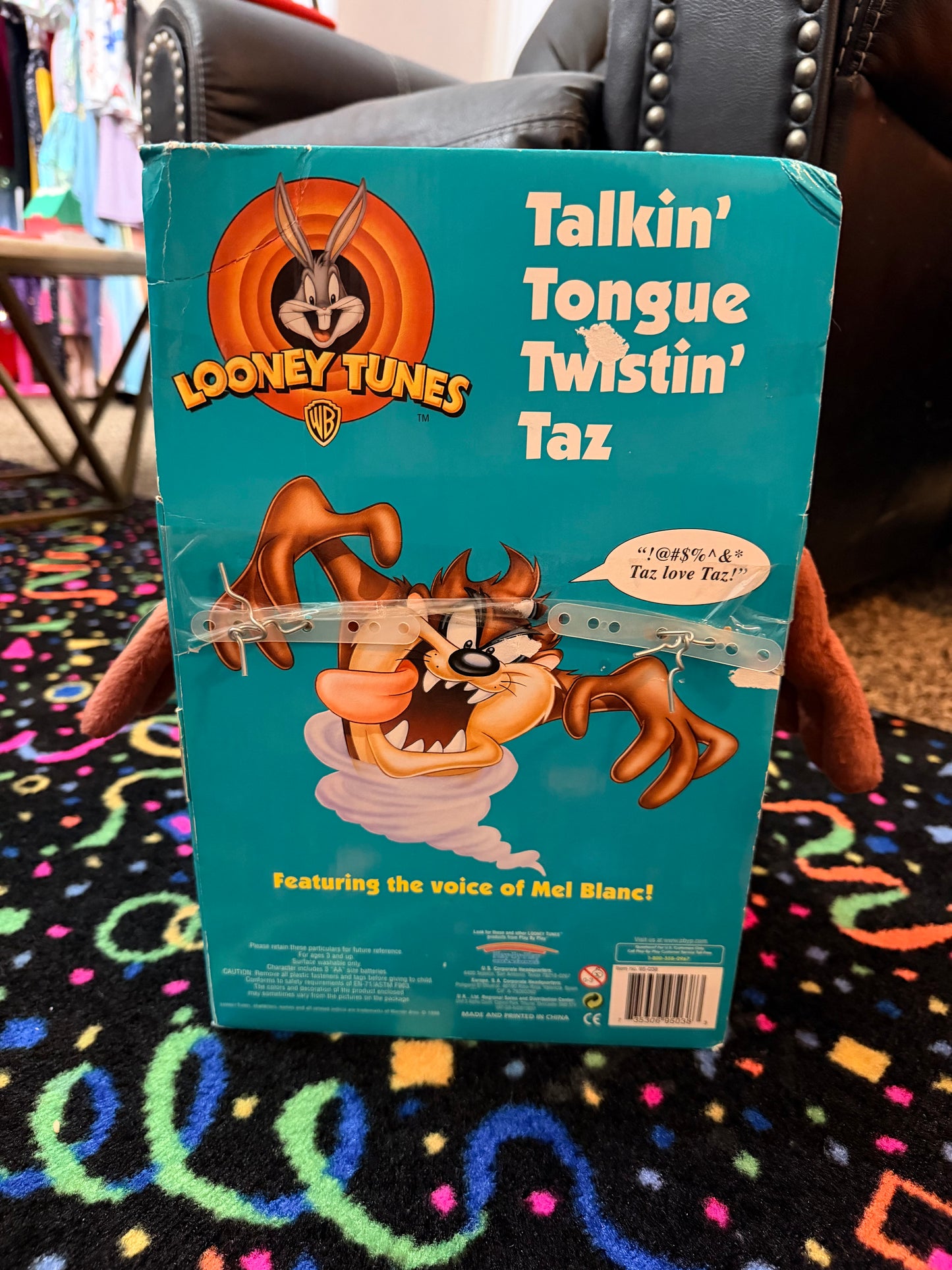 Talkin’ Tongue Twistin’ Taz