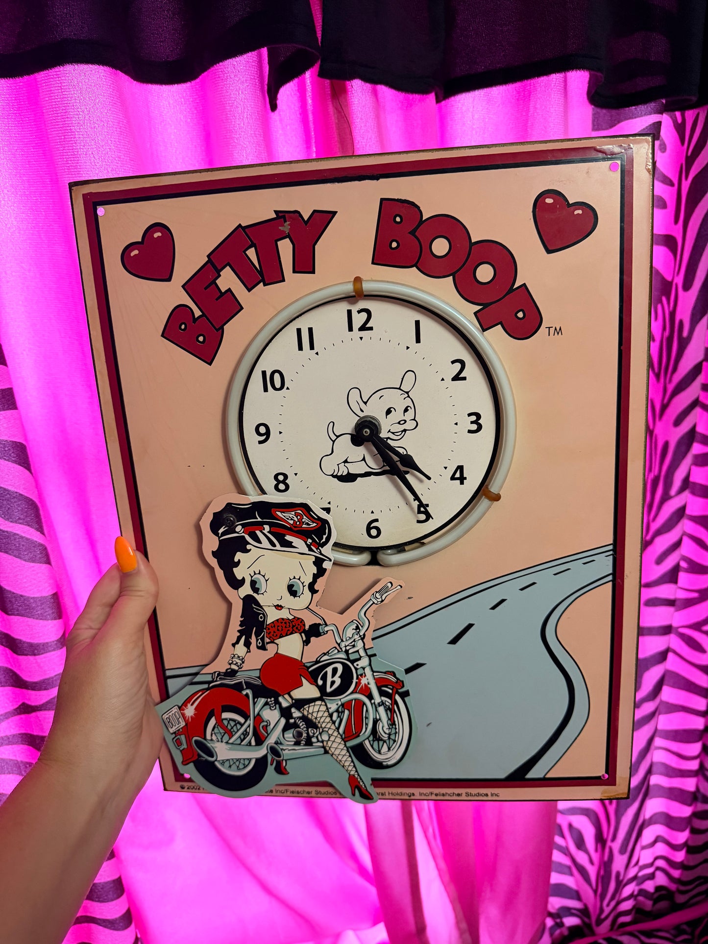 Betty boop clock