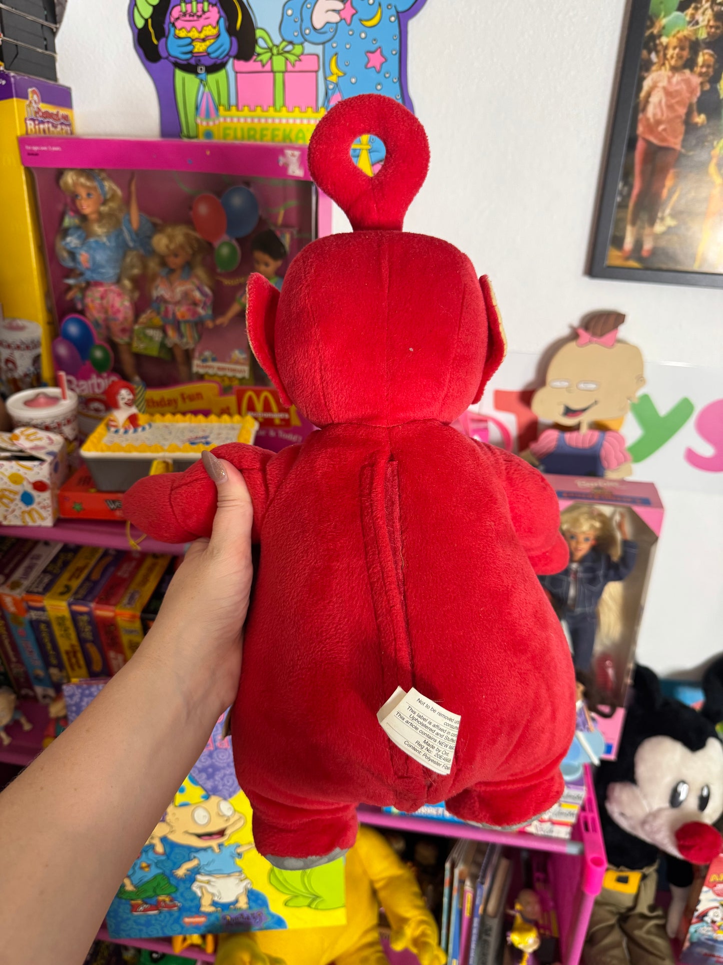 1998 ActiMates Interactive Teletubbies Po Red 16" Working