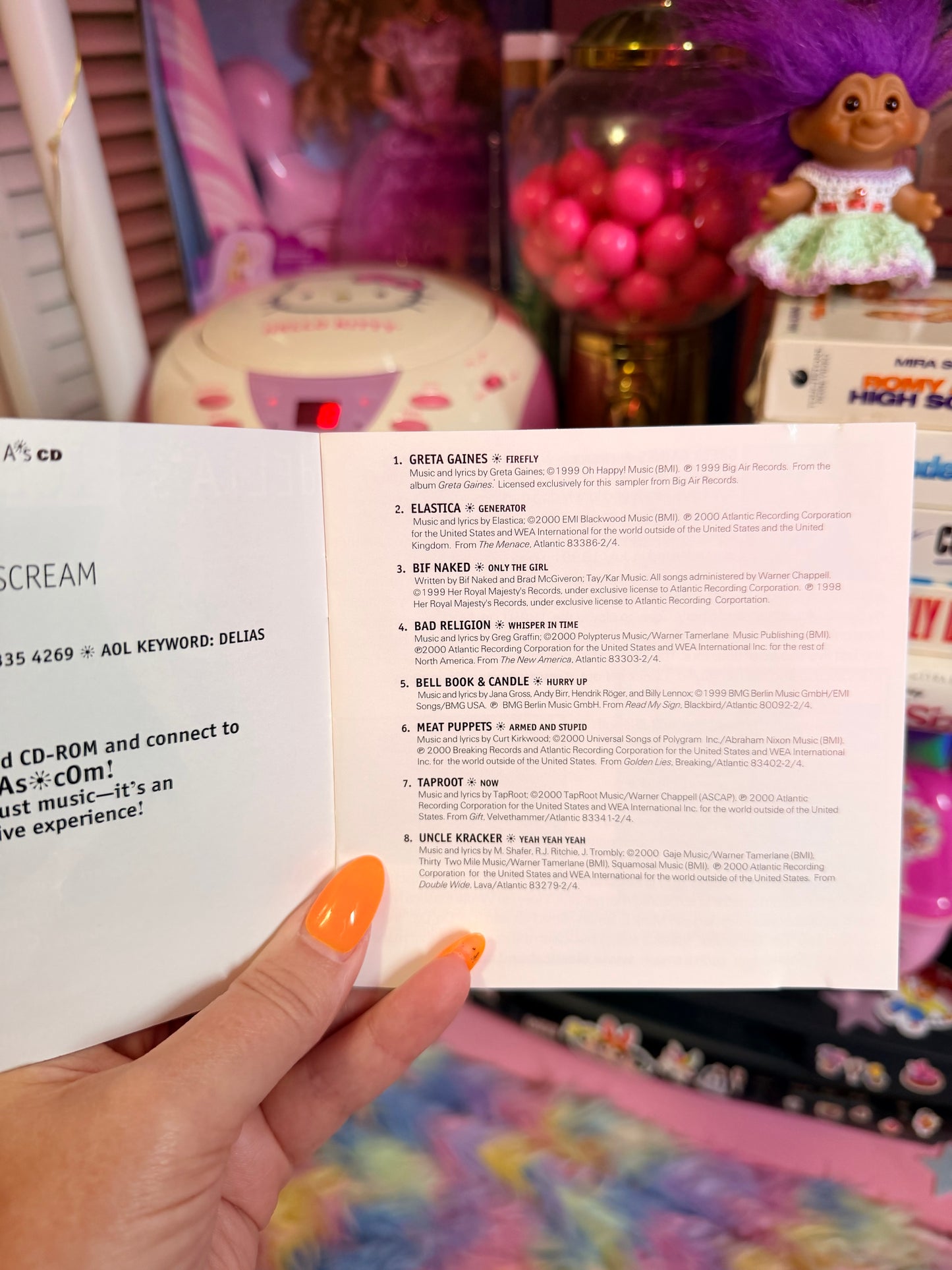 Delia’s Ice Scream CD