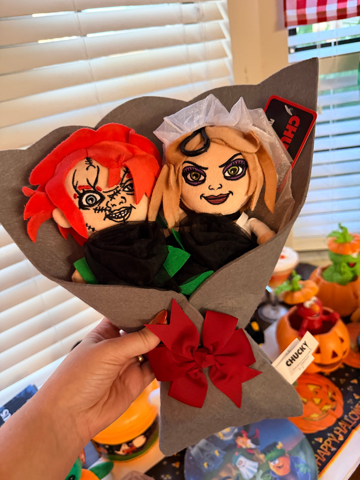 Chucky & Bride Bouquet