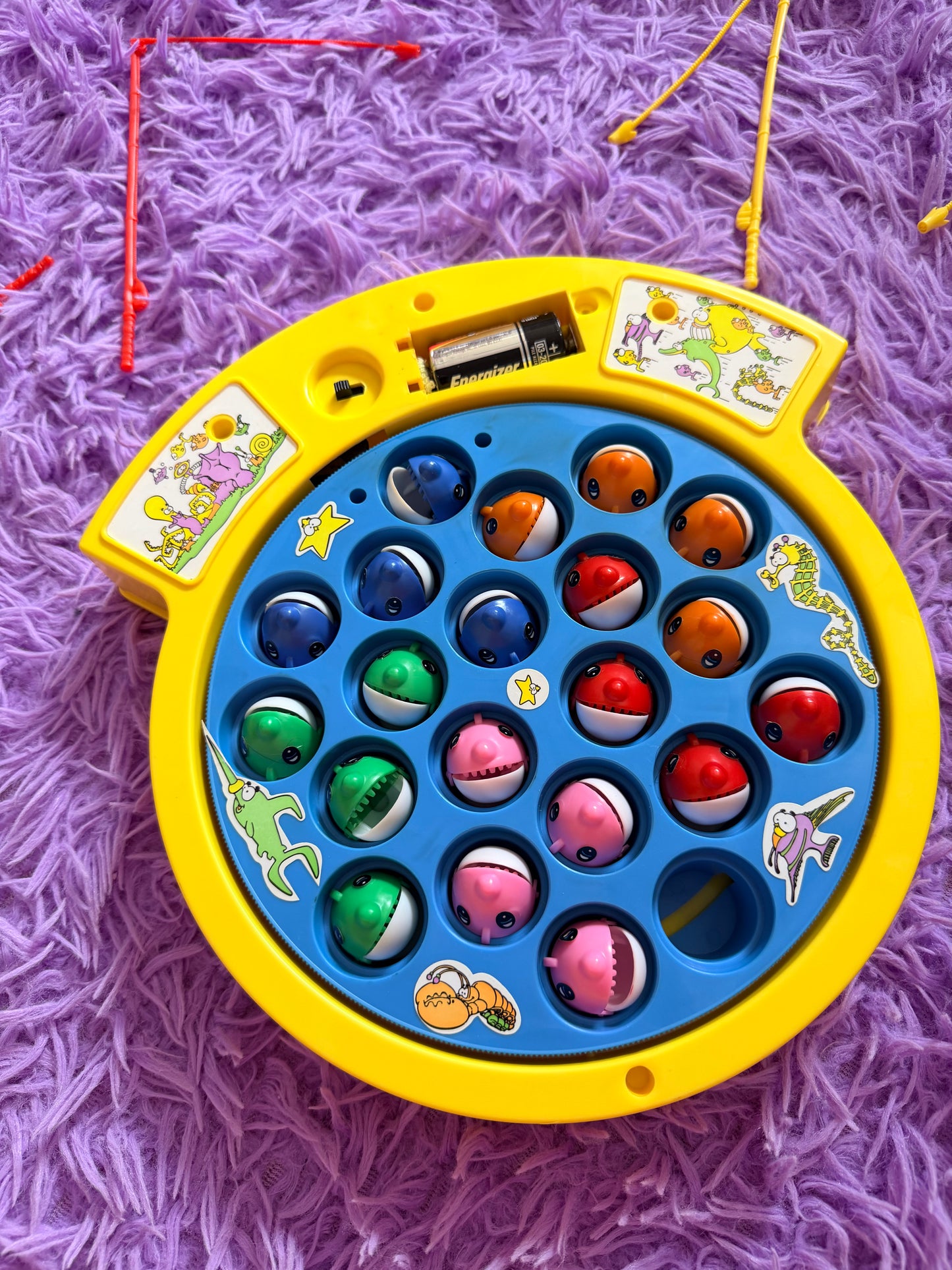 Vintage 1997 lets go fishing game