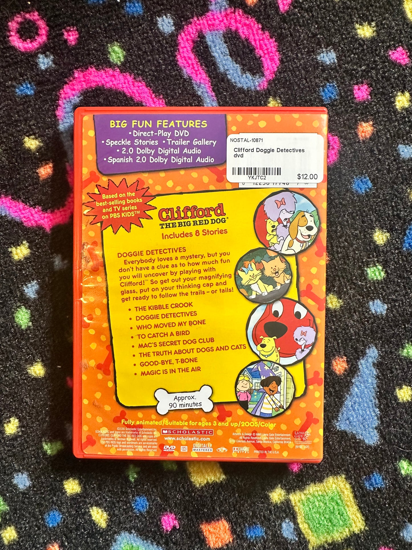 Clifford The Big Red Dog DOGGIE DETECTIVES DVD