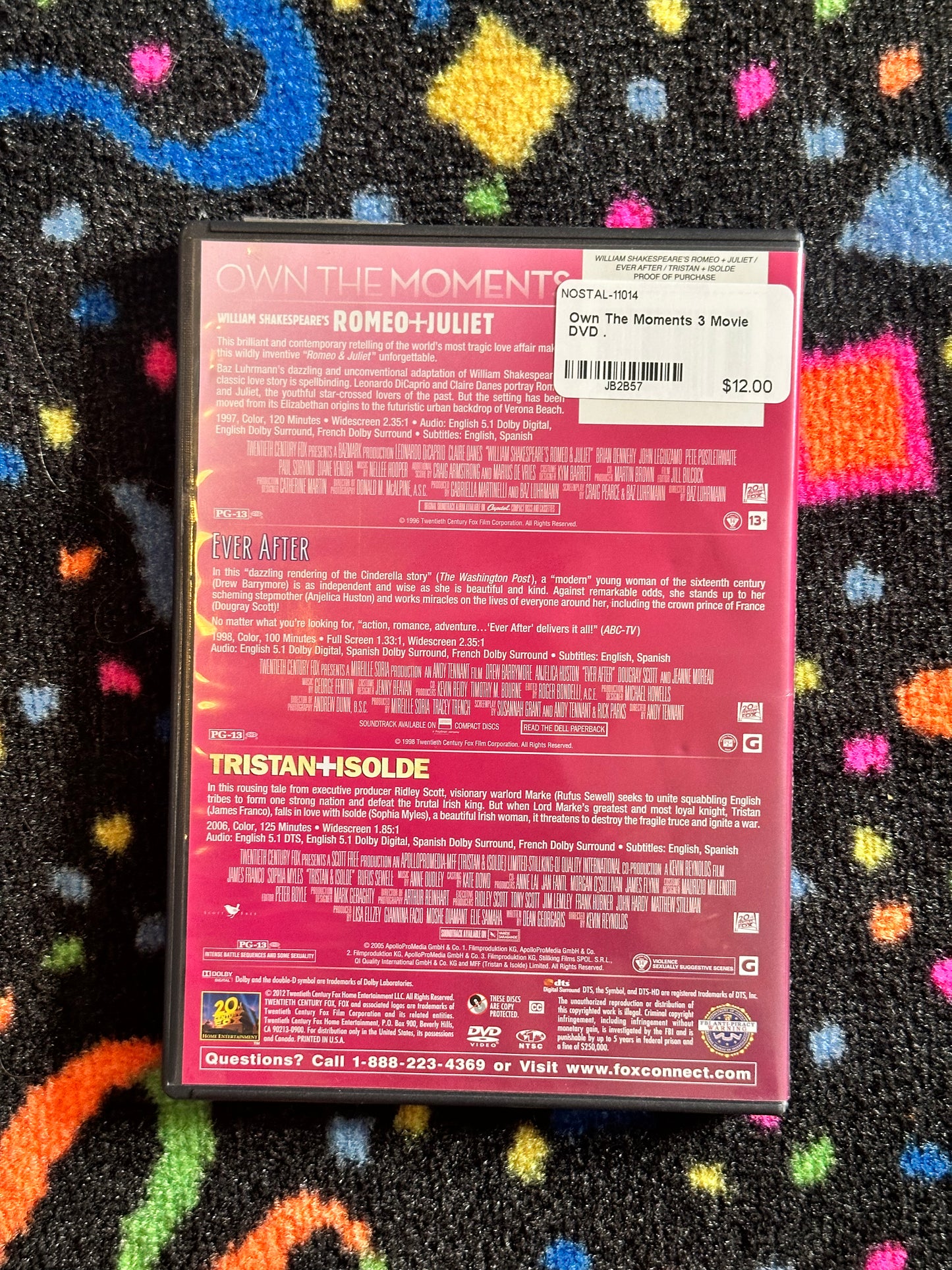 Own The Moments 3- Movie DVD collection