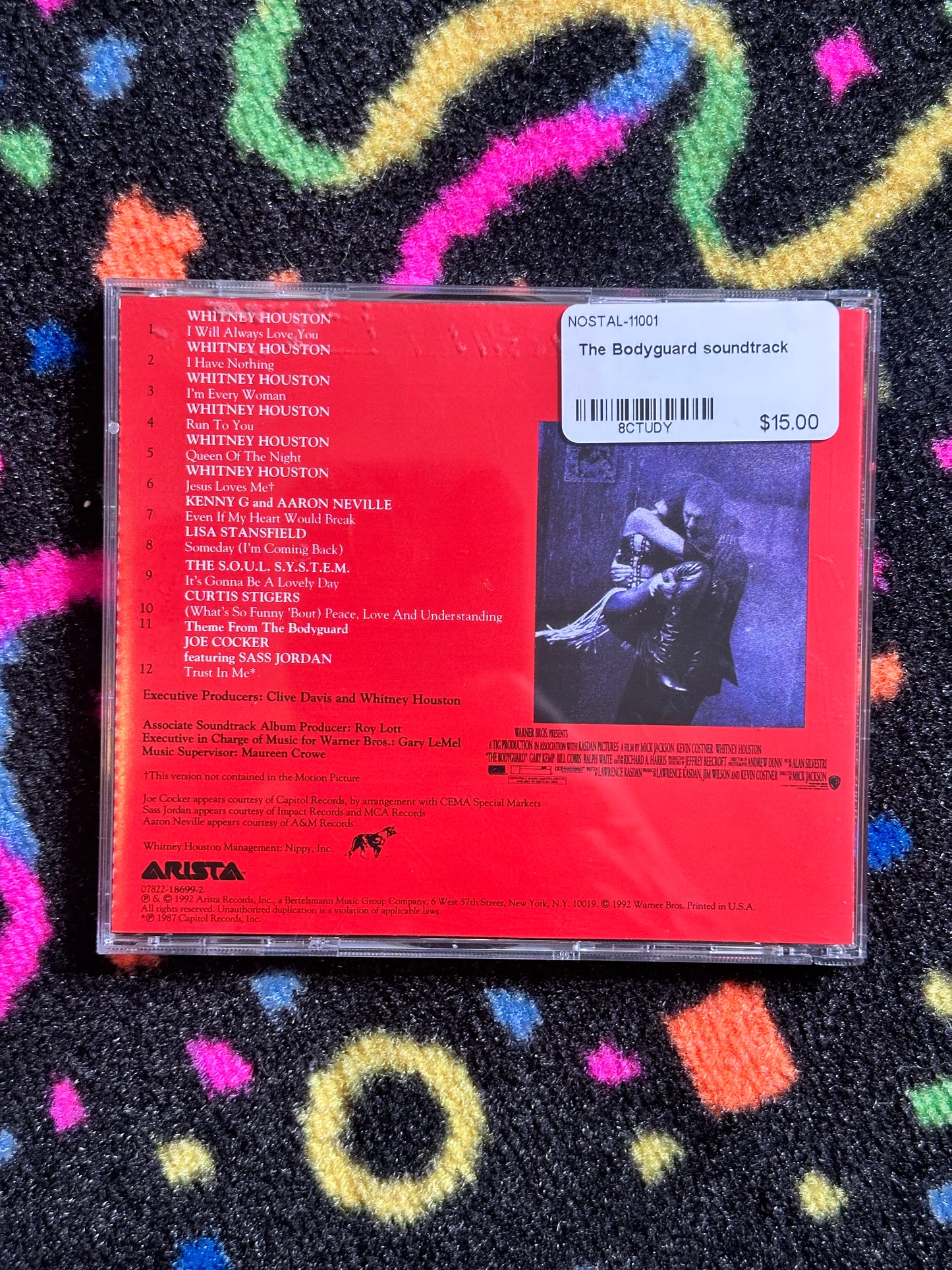 The Bodyguard original soundtrack