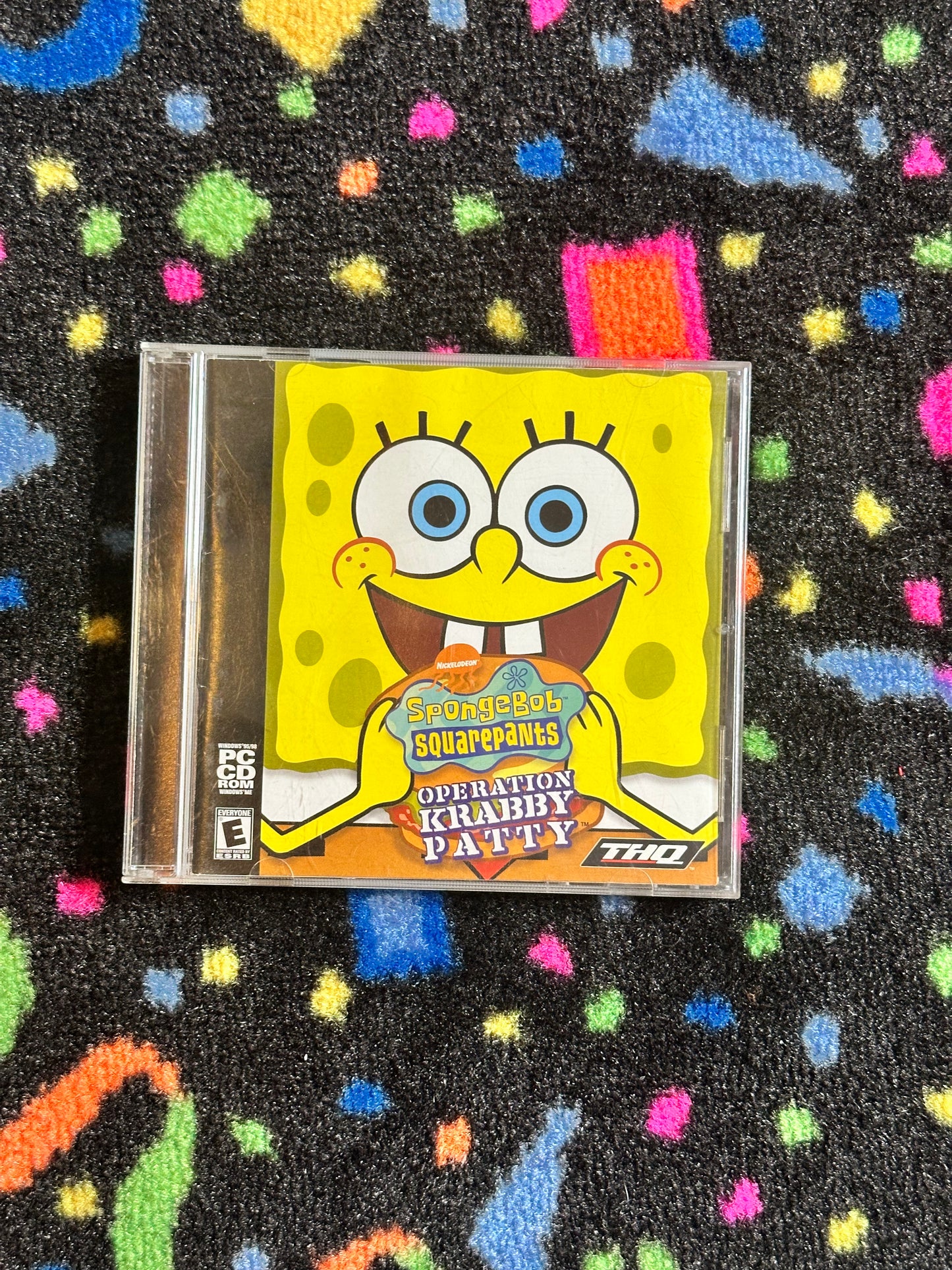 SpongeBob SquarePants Operation Krabby Patty PC CDROM