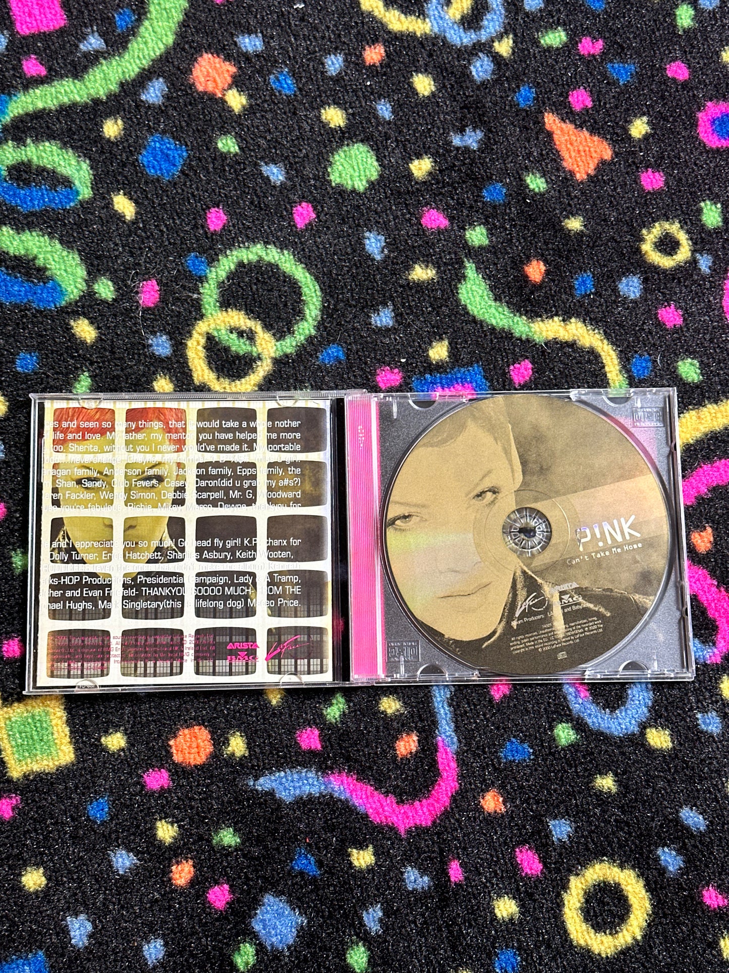 Pink: Can’t take me home