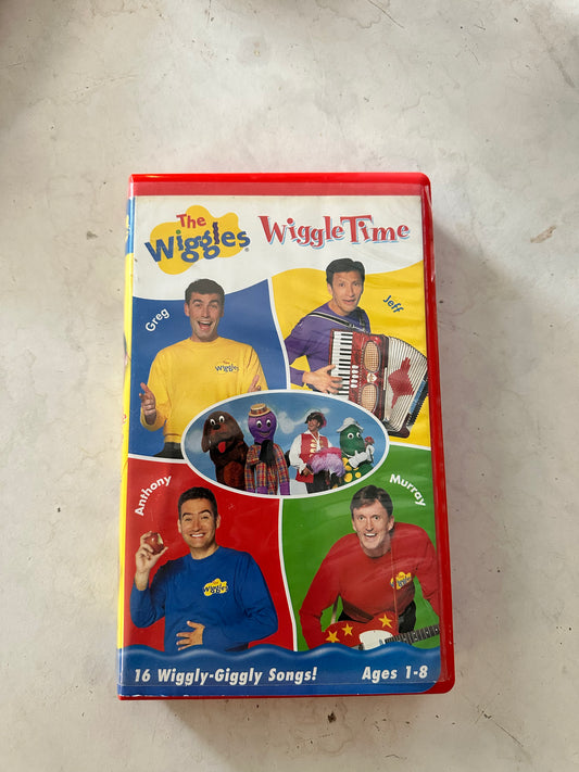 The Wiggles Wiggle Time VHS