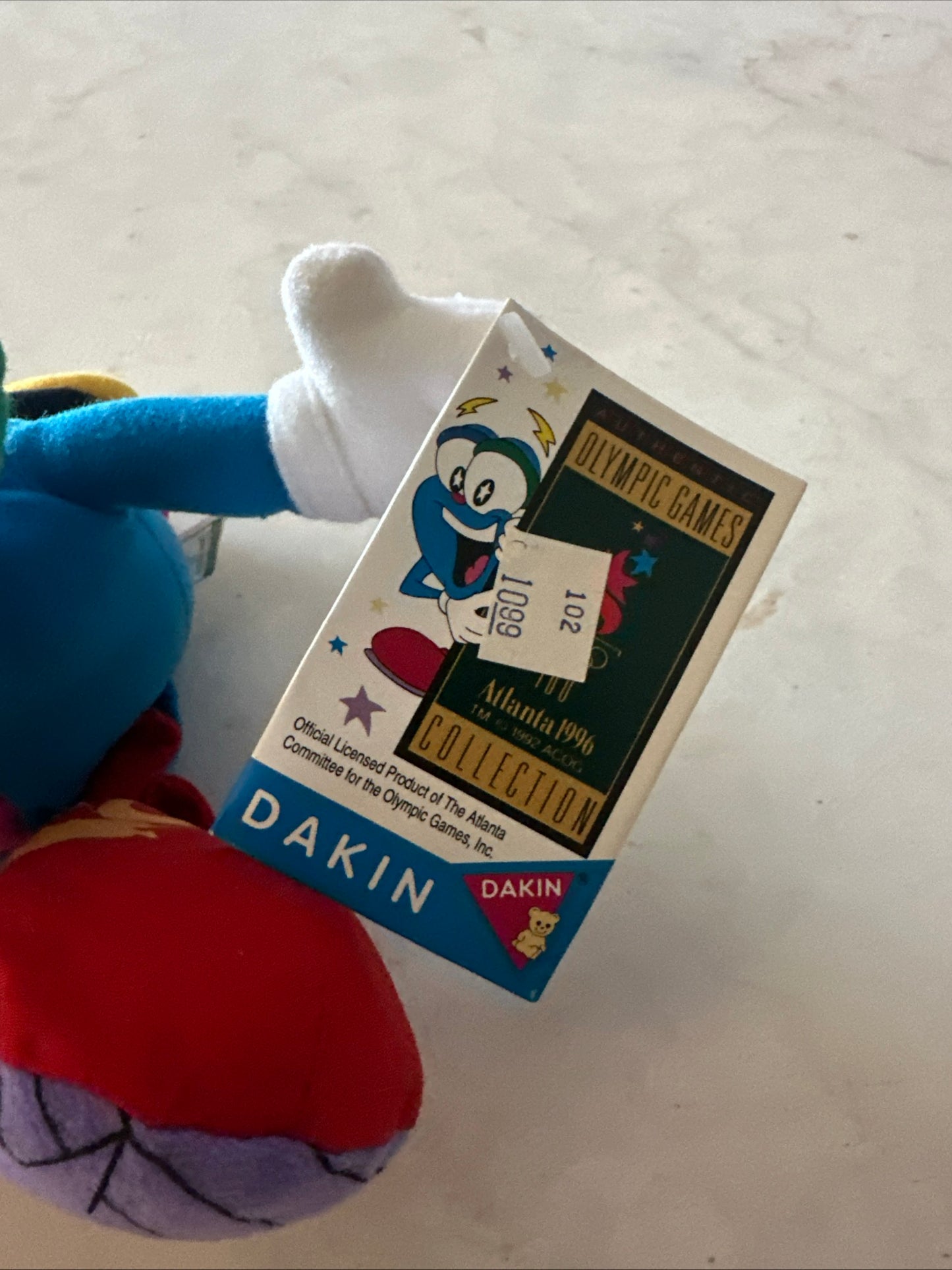 Izzy the 1996 Olympics Mascot